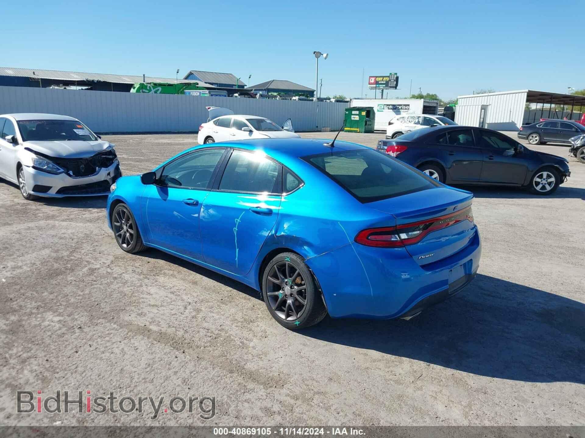 2016 DODGE DART - VIN: 1C3CDFBB6GD539460 - Фото 3
