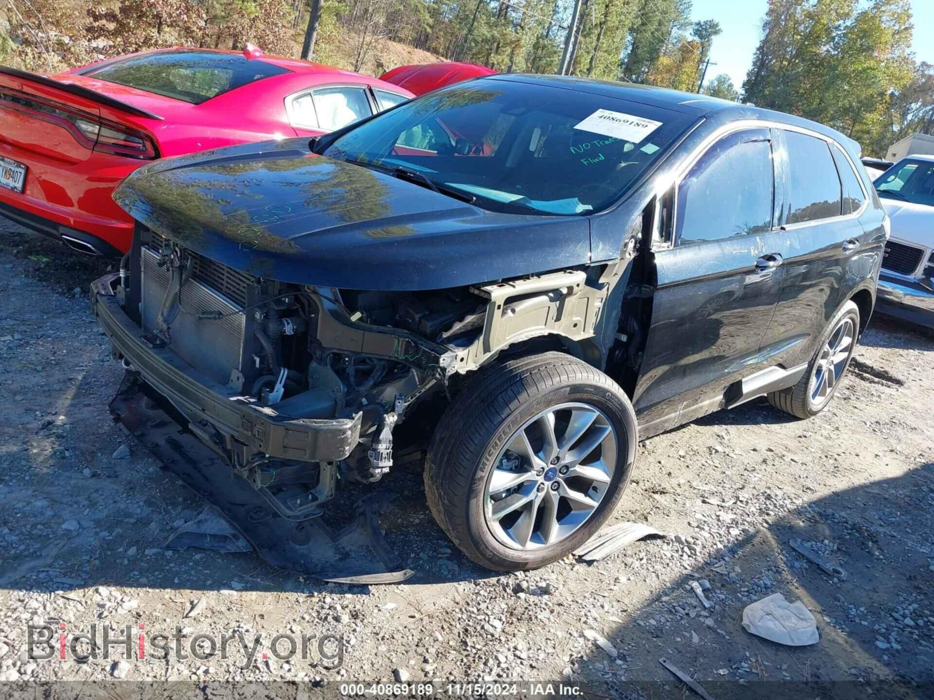 2016 FORD EDGE - VIN: 2FMPK4K87GBC34112 - Фото 2