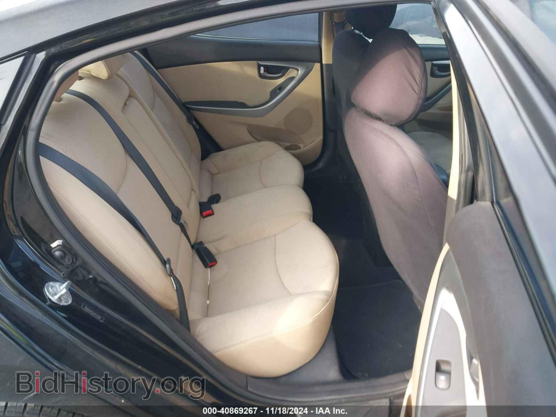 2012 HYUNDAI ELANTRA - VIN: 5NPDH4AE5CH113526 - Фото 8