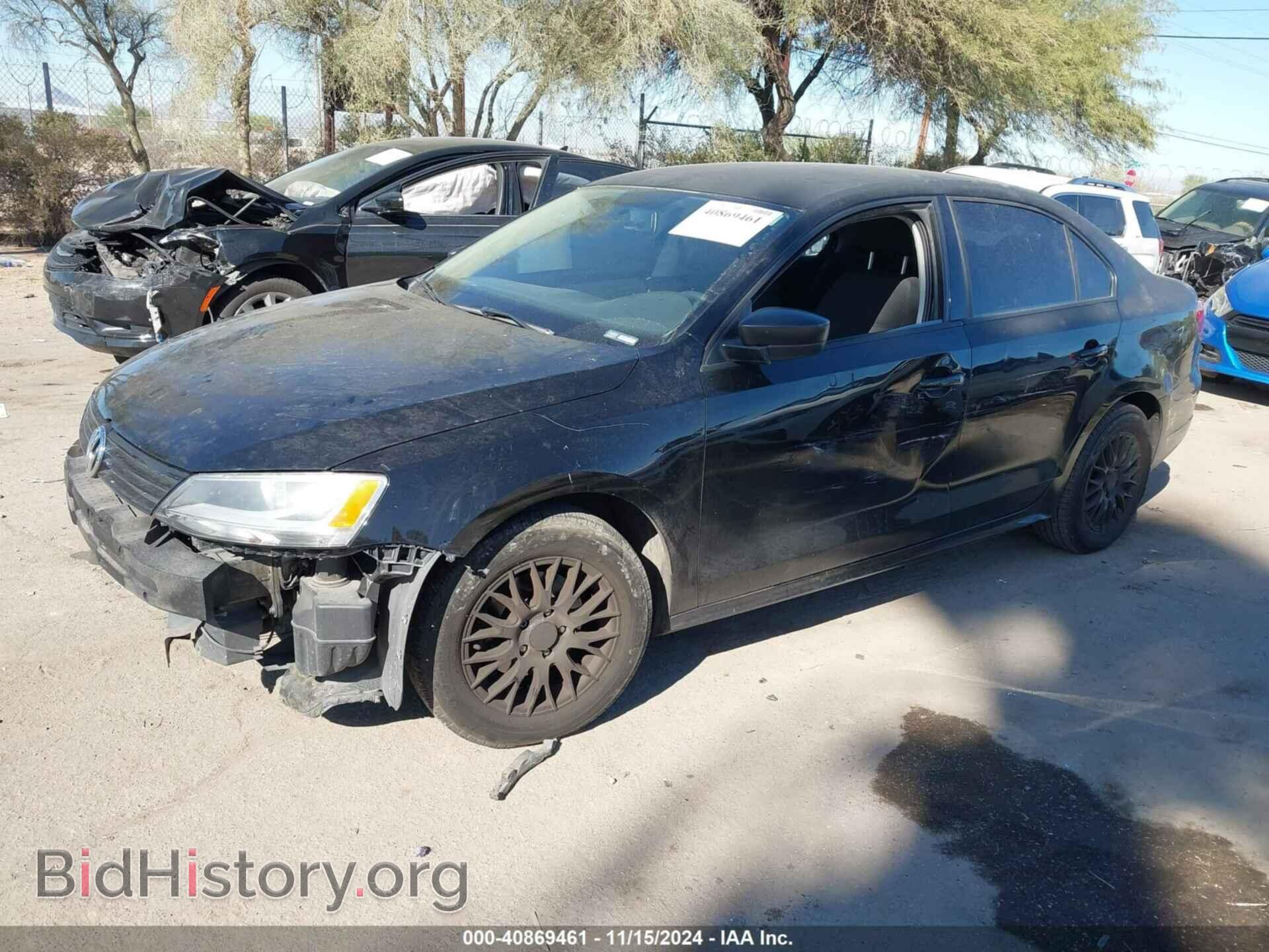 2014 VOLKSWAGEN JETTA - VIN: 3VW2K7AJ8EM406113 - Фото 2