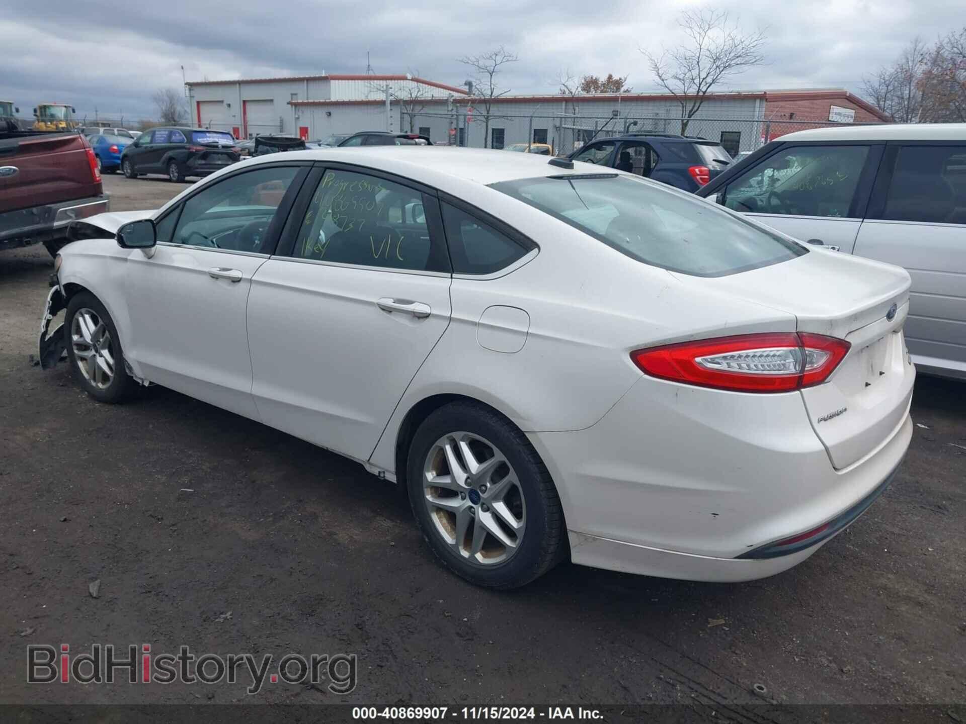 2013 FORD FUSION - VIN: 3FA6P0HR4DR218737 - Фото 3