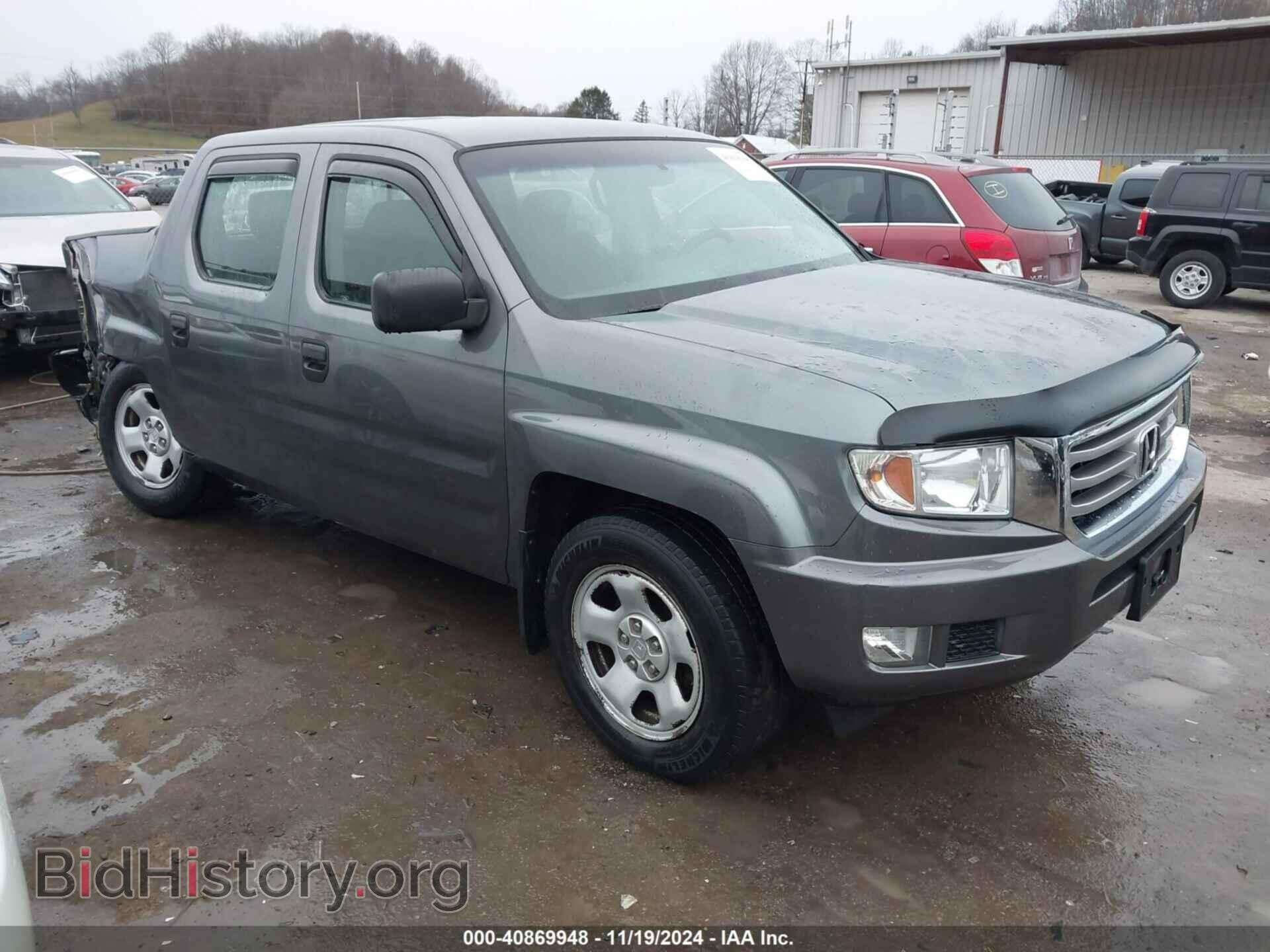 Photo 5FPYK1F24CB456298 - HONDA RIDGELINE 2012