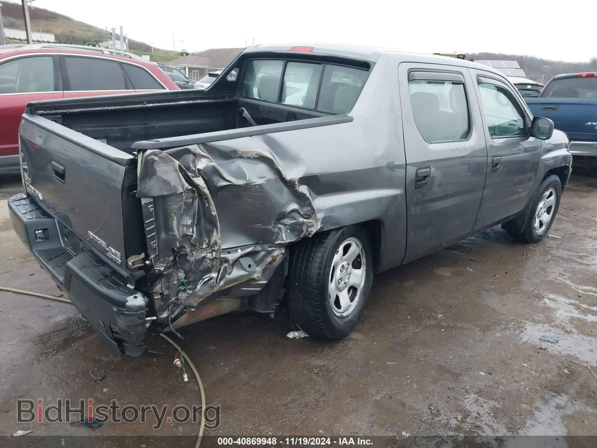 2012 HONDA RIDGELINE - VIN: 5FPYK1F24CB456298 - Фото 4