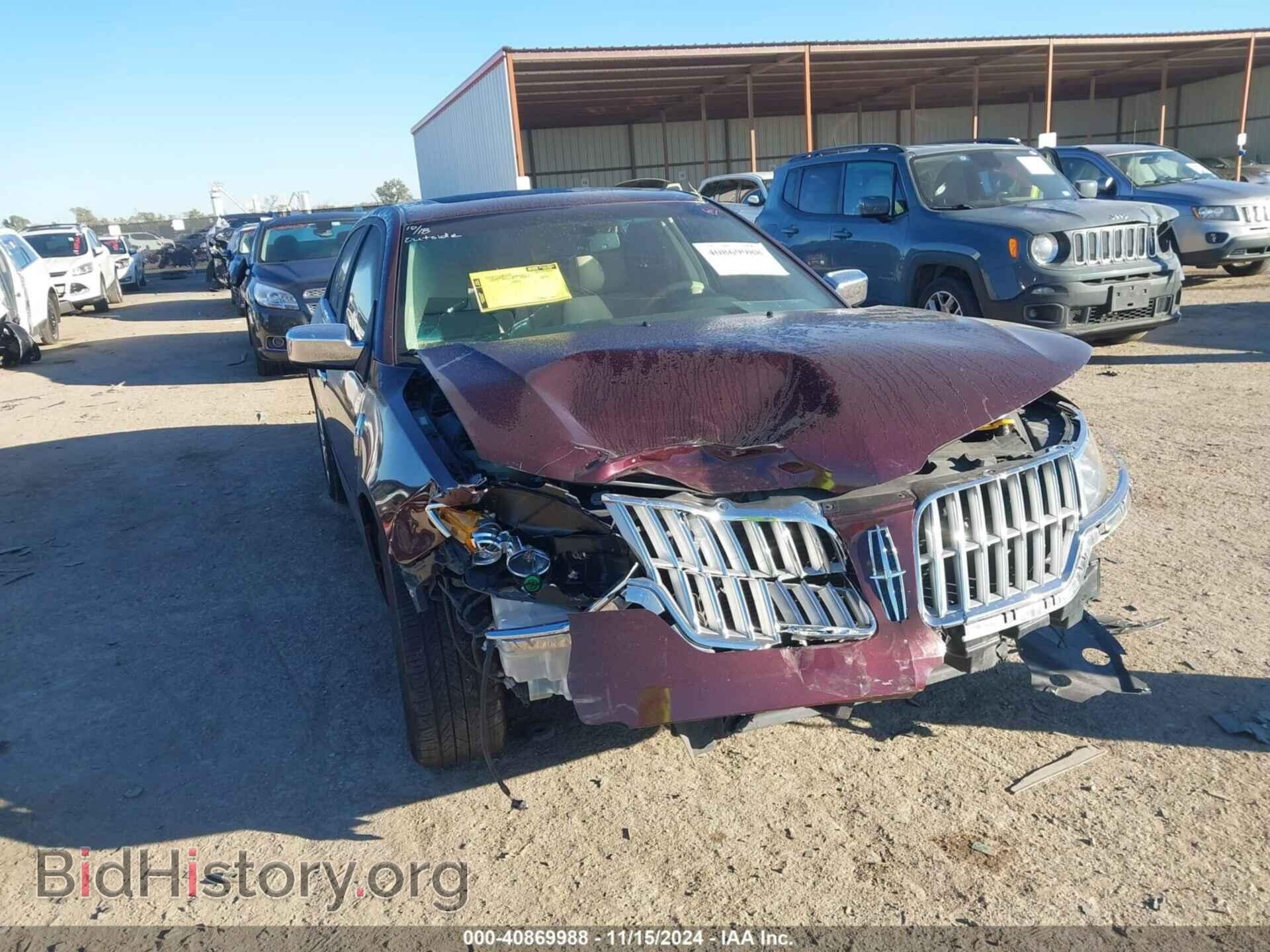 Photo 3LNHL2JC2CR815377 - LINCOLN MKZ 2012