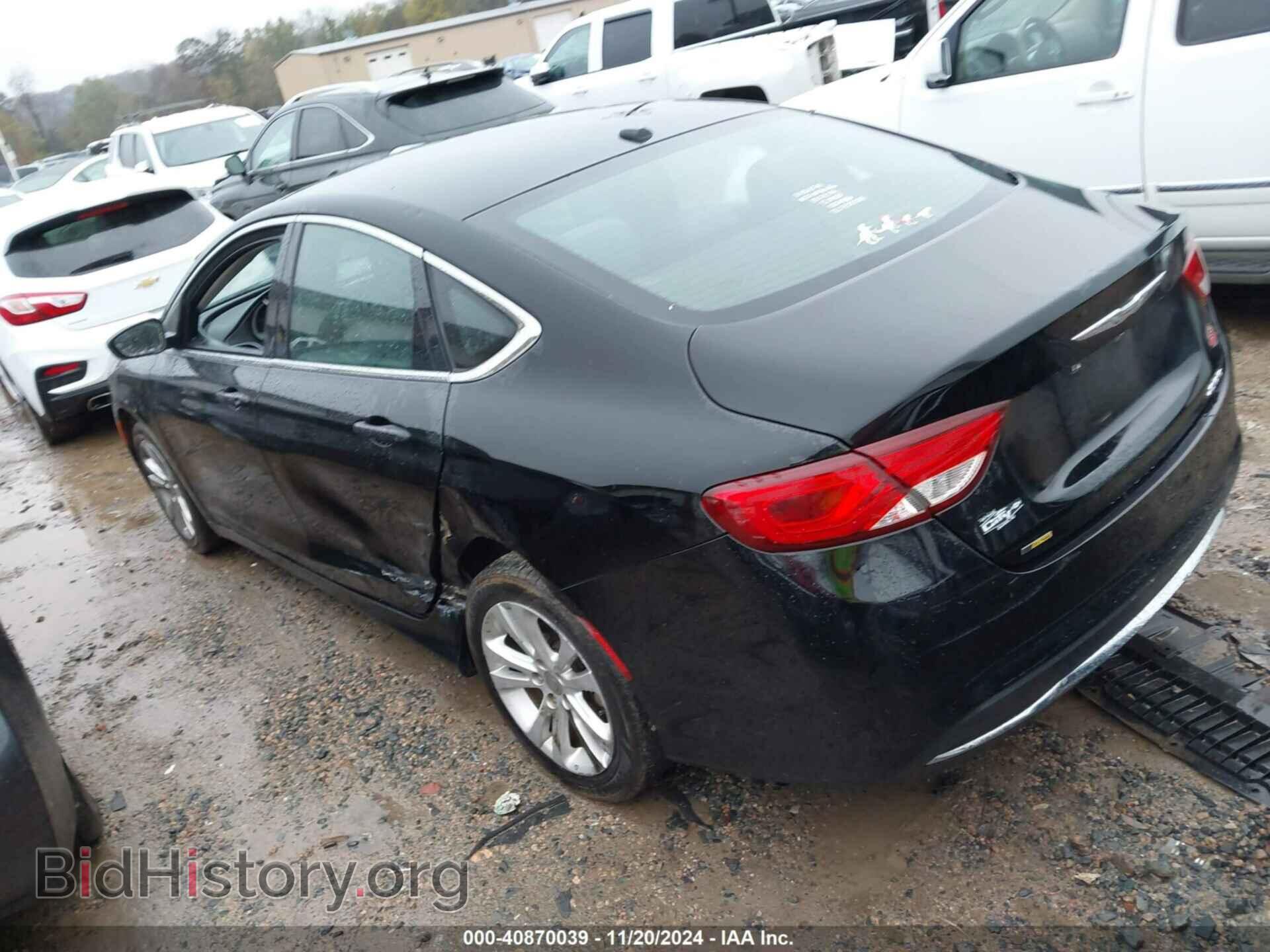 2016 CHRYSLER 200 - VIN: 1C3CCCAB0GN132196 - Фото 3