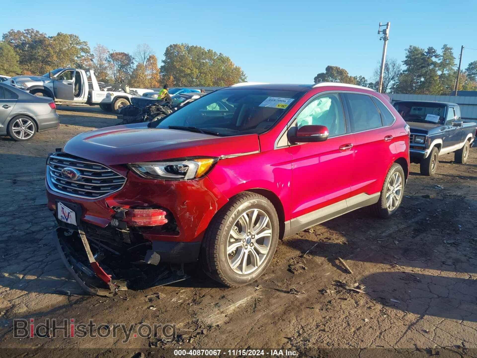2019 FORD EDGE - VIN: 2FMPK3K90KBC57260 - Фото 2