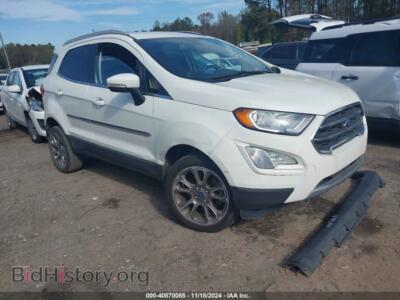 2019 Ford ECOSPORT Titanium, белый — VIN MAJ6S3KL5KC293933, IAAI