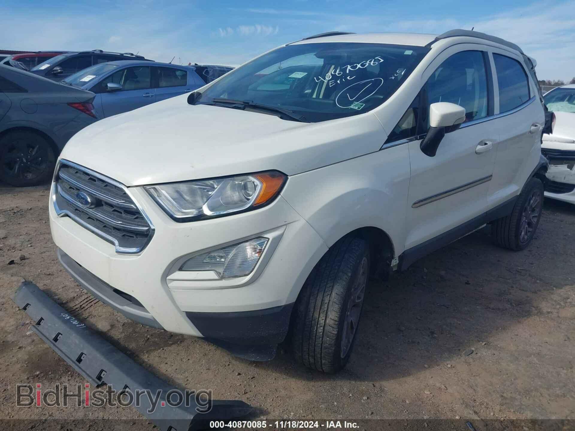 2019 FORD ECOSPORT - VIN: MAJ6S3KL5KC293933 - Фото 2