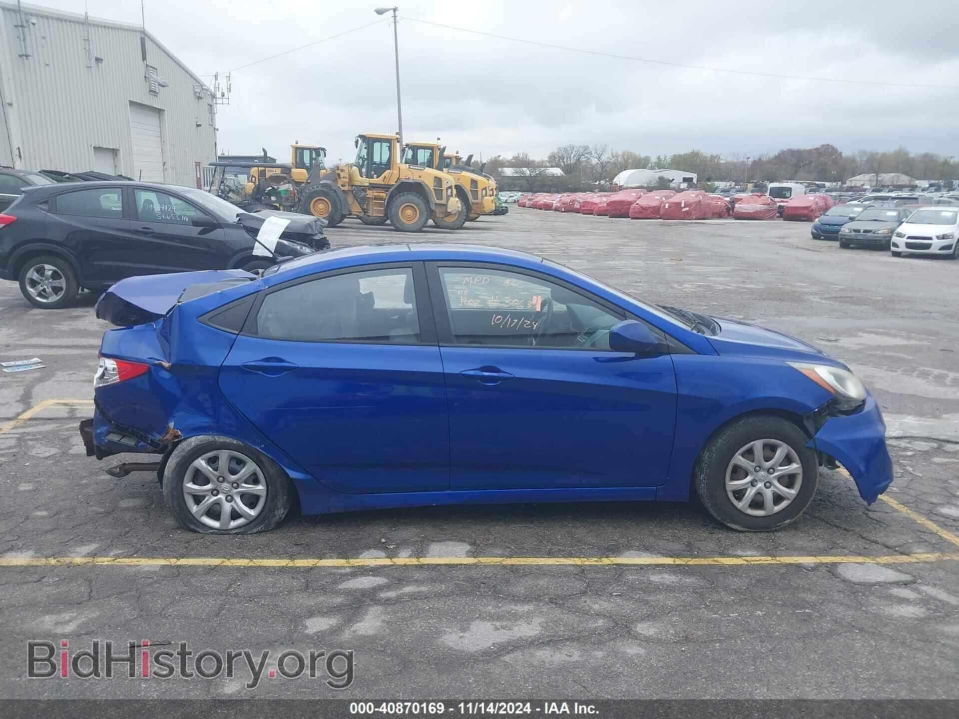 2013 HYUNDAI ACCENT - VIN: KMHCT4AE1DU553790 - Фото 12