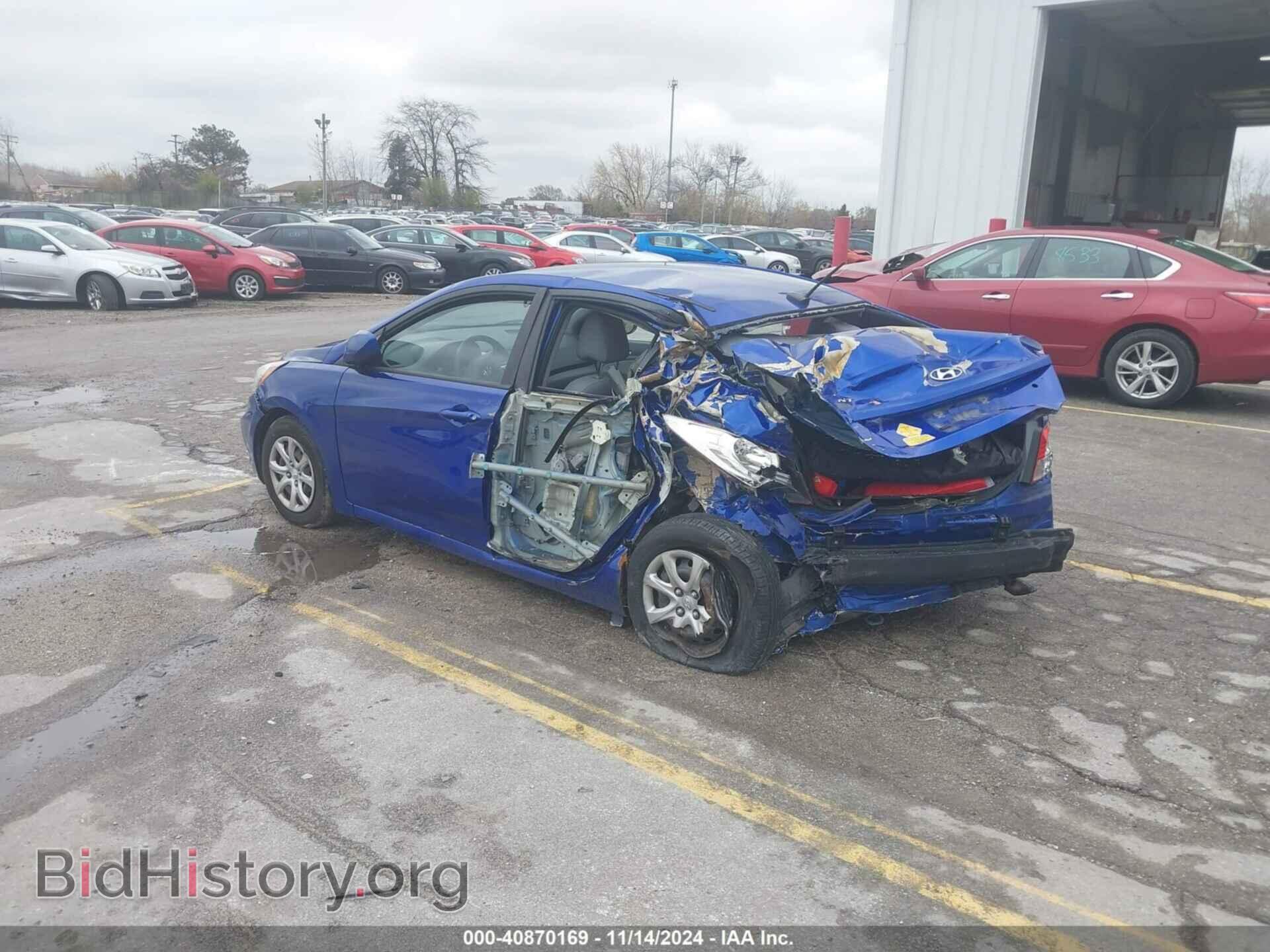 2013 HYUNDAI ACCENT - VIN: KMHCT4AE1DU553790 - Фото 3