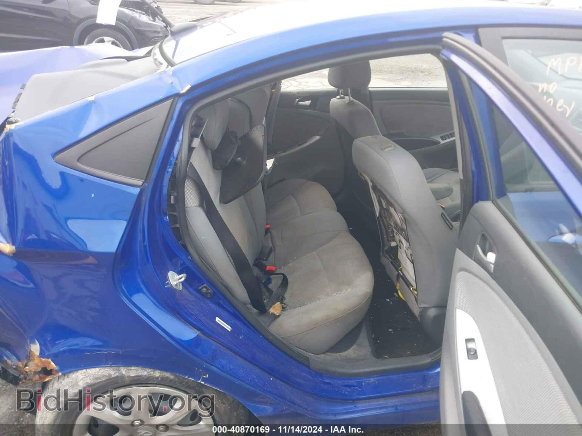 2013 HYUNDAI ACCENT - VIN: KMHCT4AE1DU553790 - Фото 8