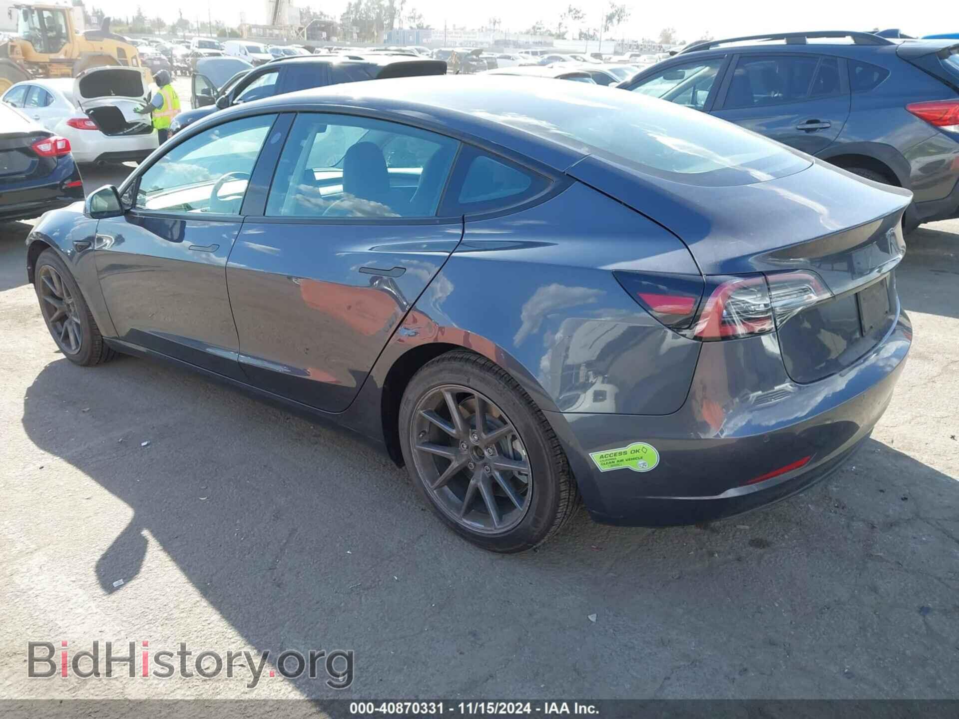 2021 TESLA MODEL 3 - VIN: 5YJ3E1EB9MF071266 - Фото 3