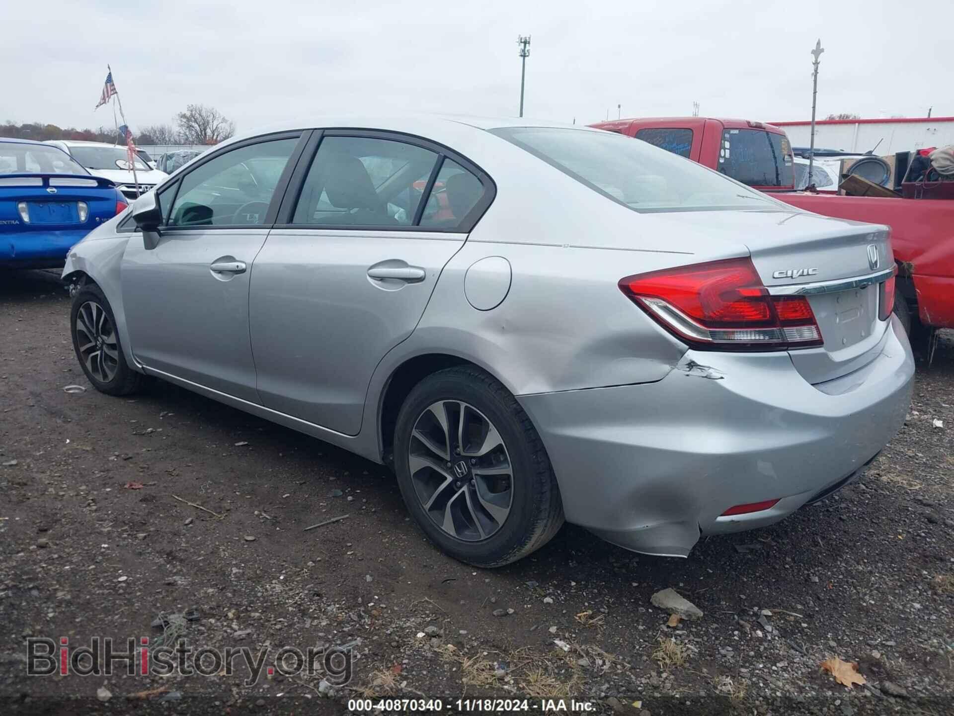 2013 HONDA CIVIC - VIN: 19XFB2F86DE000143 - Фото 3