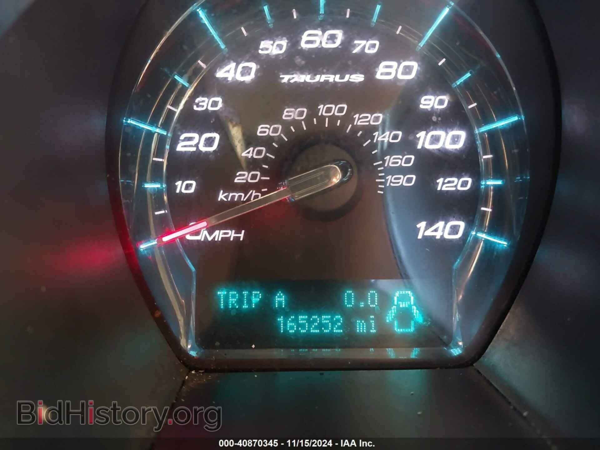 2011 FORD TAURUS - VIN: 1FAHP2EW1BG129100 - Фото 7
