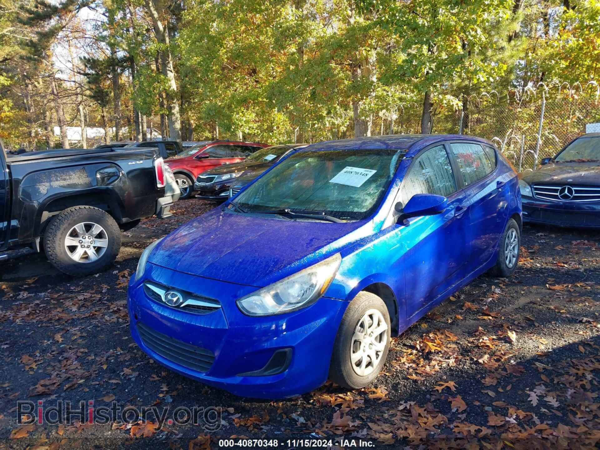 2012 HYUNDAI ACCENT - VIN: KMHCT5AE2CU048331 - Фото 2