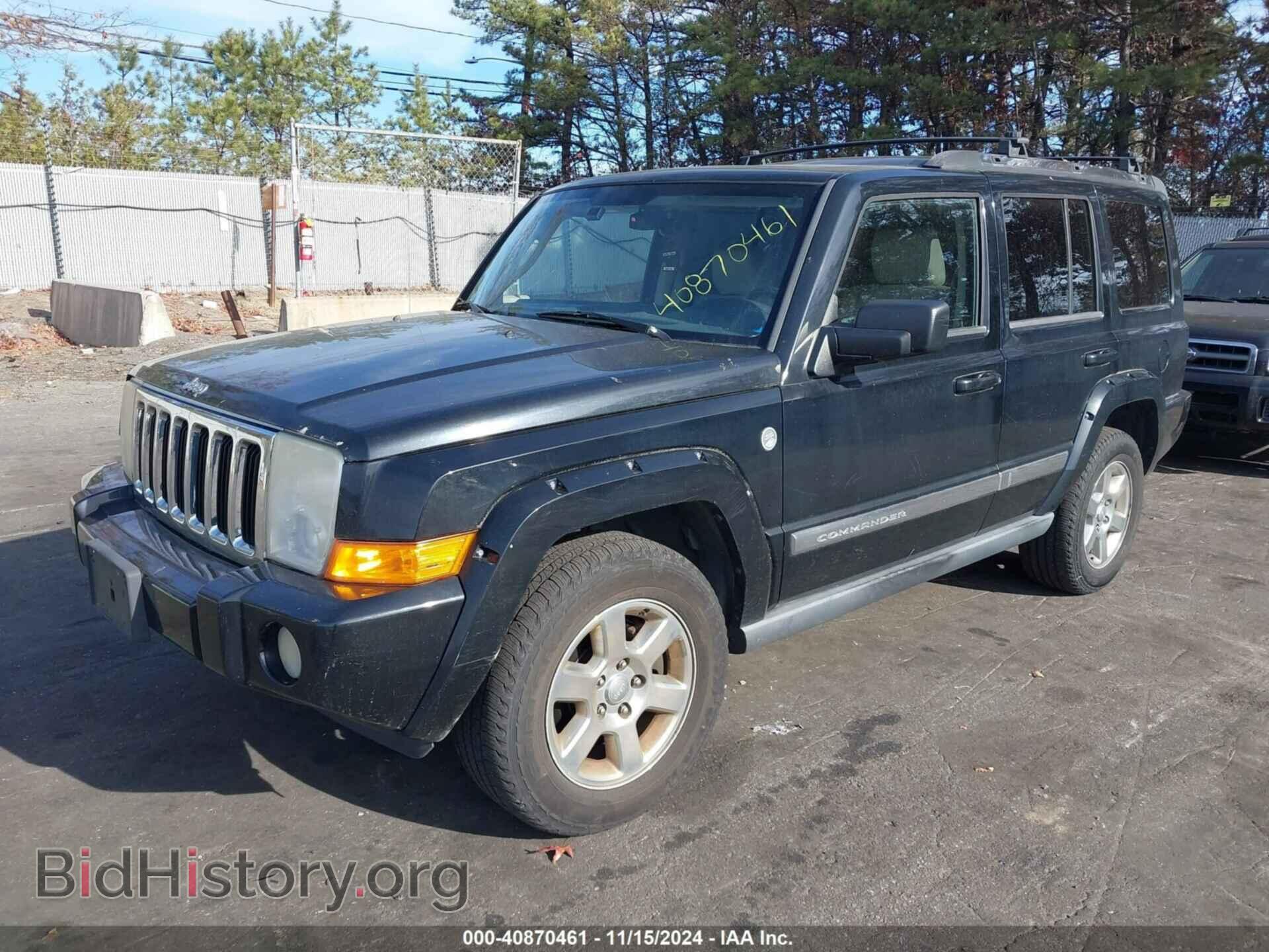 2006 JEEP COMMANDER - VIN: 1J8HG58N86C302602 - Фото 2