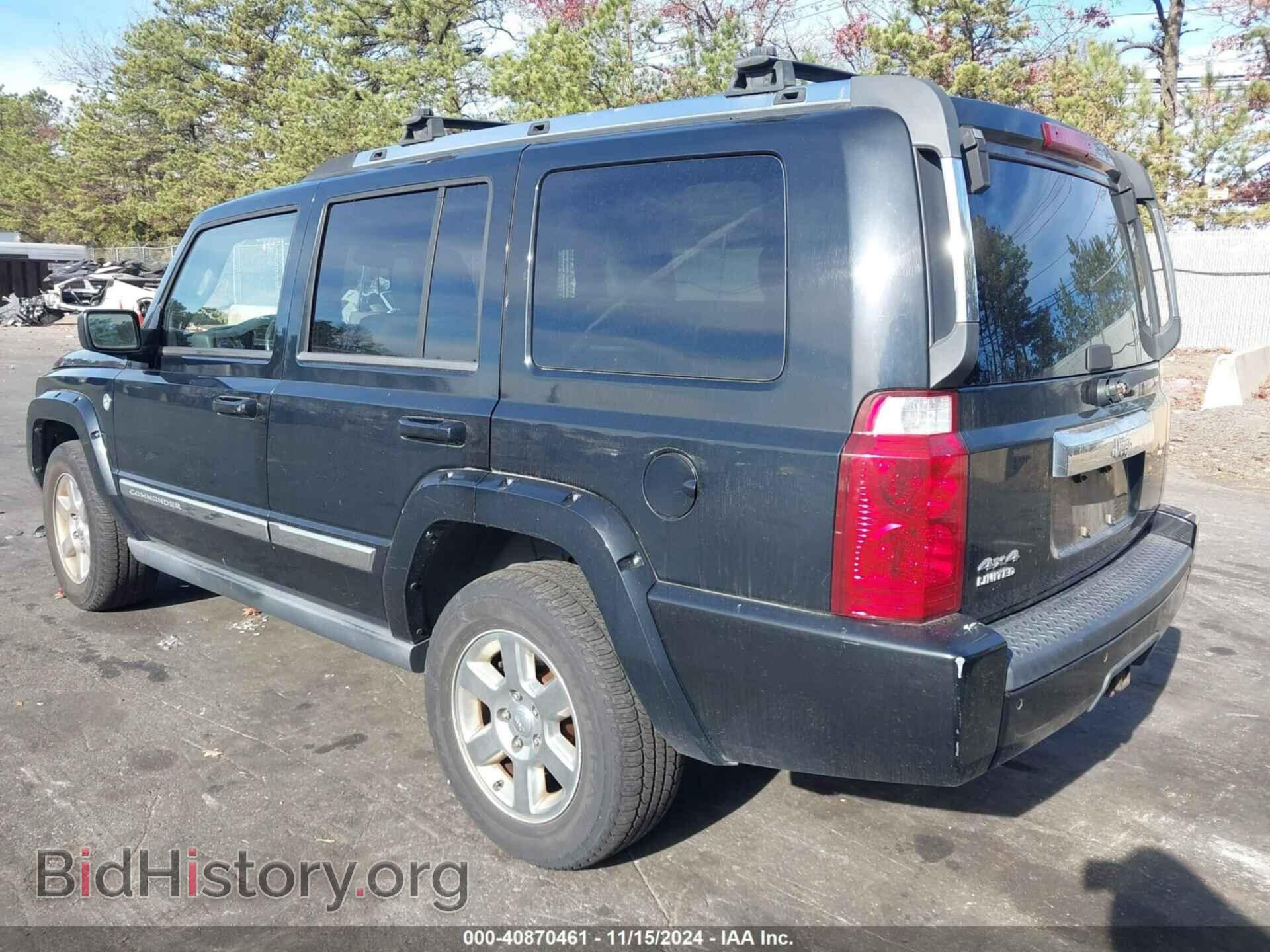 2006 JEEP COMMANDER - VIN: 1J8HG58N86C302602 - Фото 3