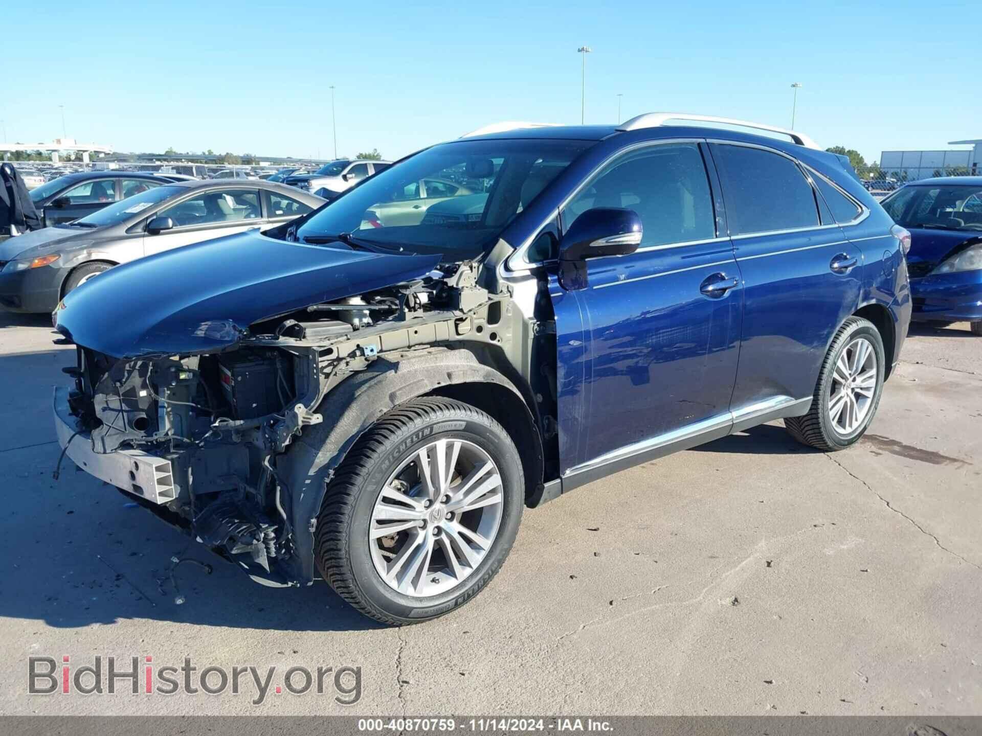 2015 LEXUS RX 350 - VIN: 2T2ZK1BA0FC150939 - Фото 2