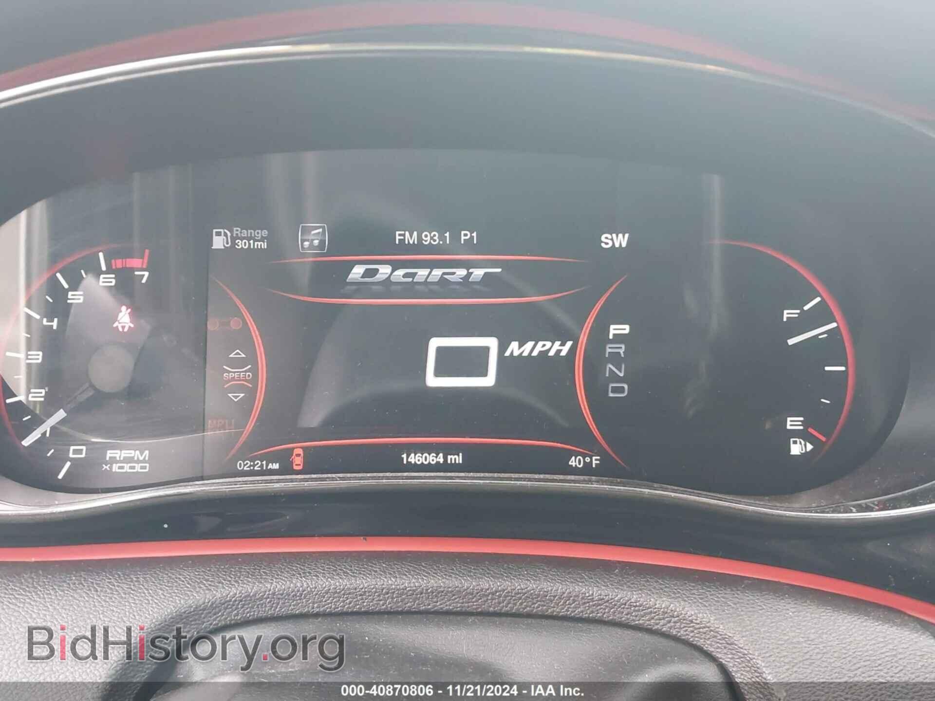 2014 DODGE DART - VIN: 1C3CDFEB3ED722372 - Photo 7