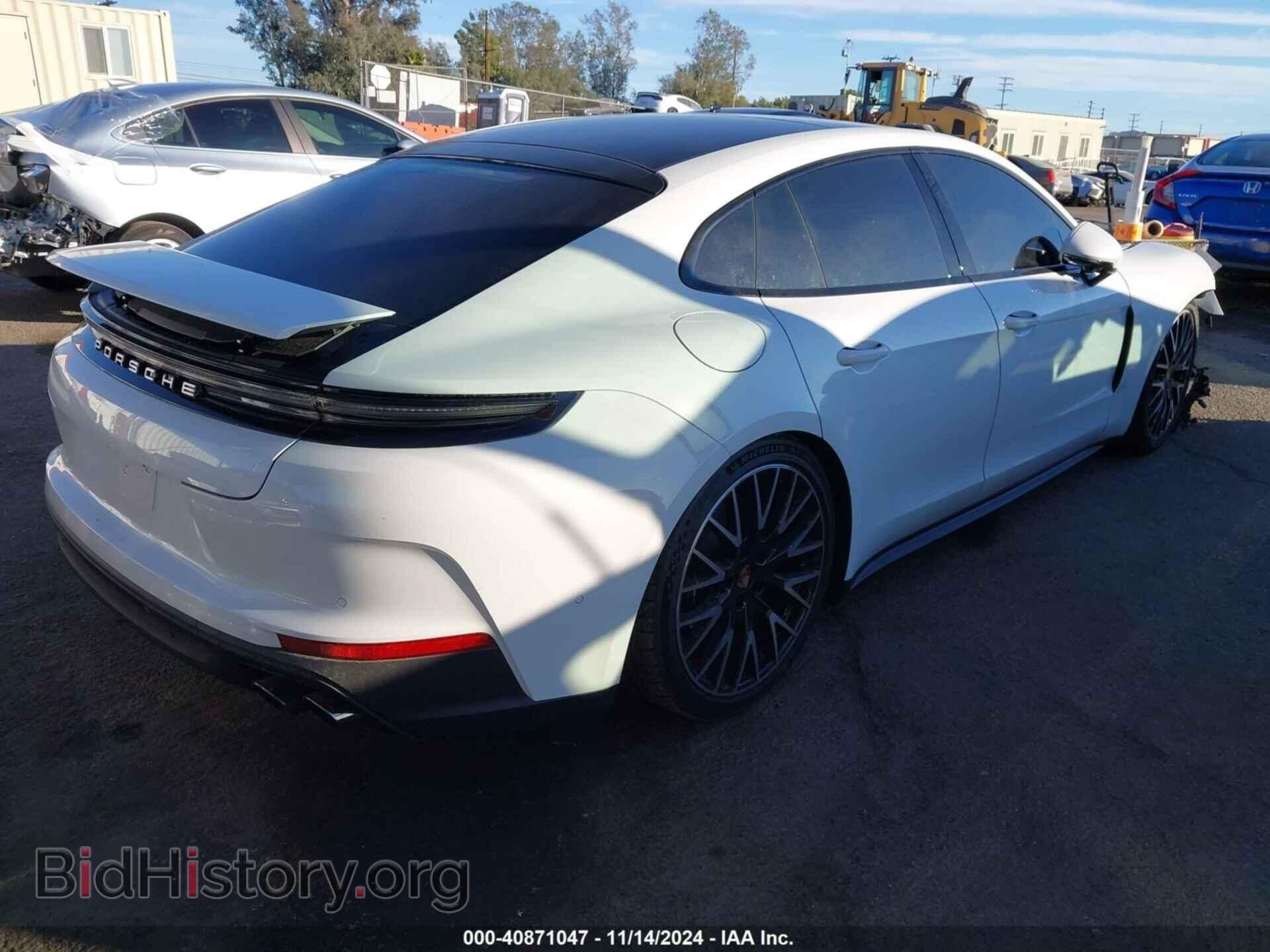 2024 PORSCHE PANAMERA - VIN: WP0AA2YA0RL007150 - Фото 4