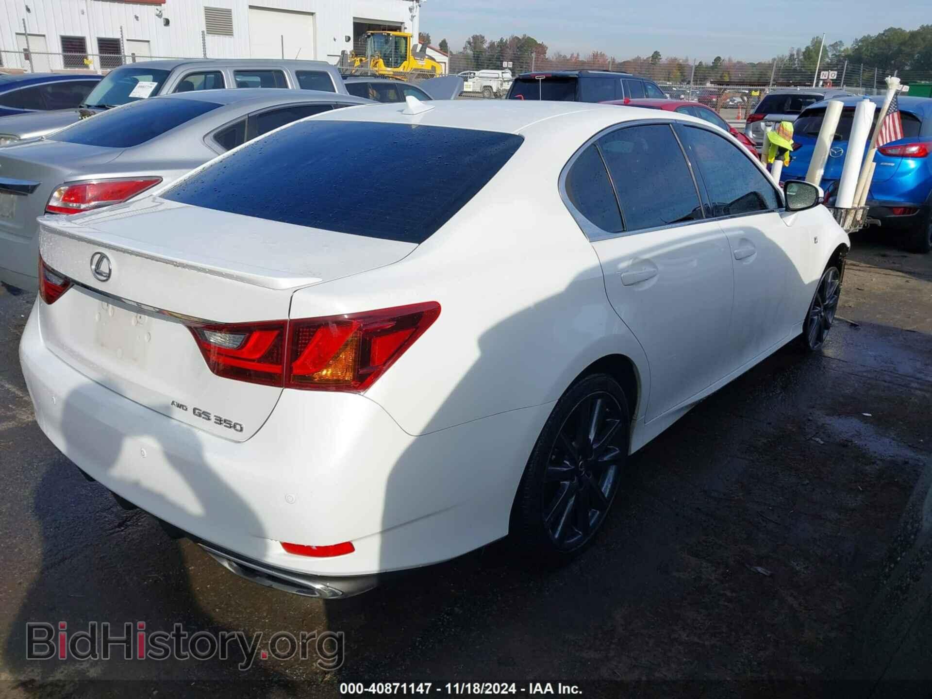 2013 LEXUS GS - VIN: JTHCE1BL3D5013165 - Photo 4