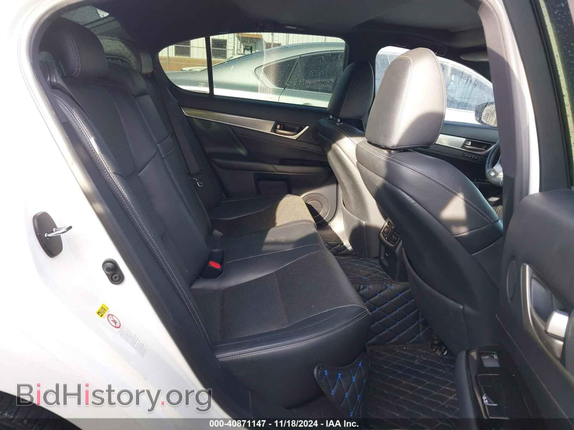 2013 LEXUS GS - VIN: JTHCE1BL3D5013165 - Photo 8