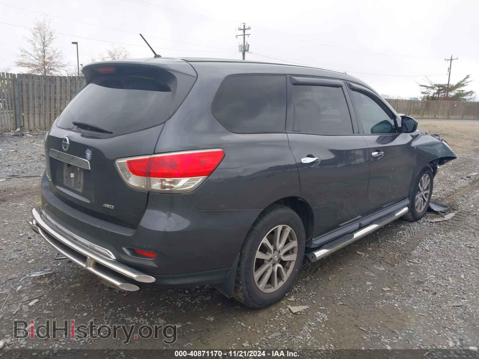 2014 NISSAN PATHFINDER - VIN: 5N1AR2MM9EC727464 - Фото 4
