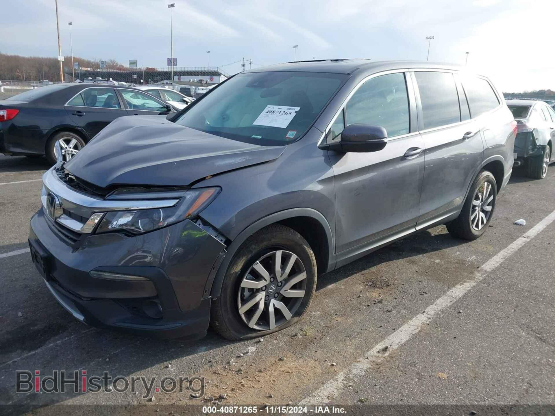 2021 HONDA PILOT - VIN: 5FNYF6H52MB068683 - Фото 2