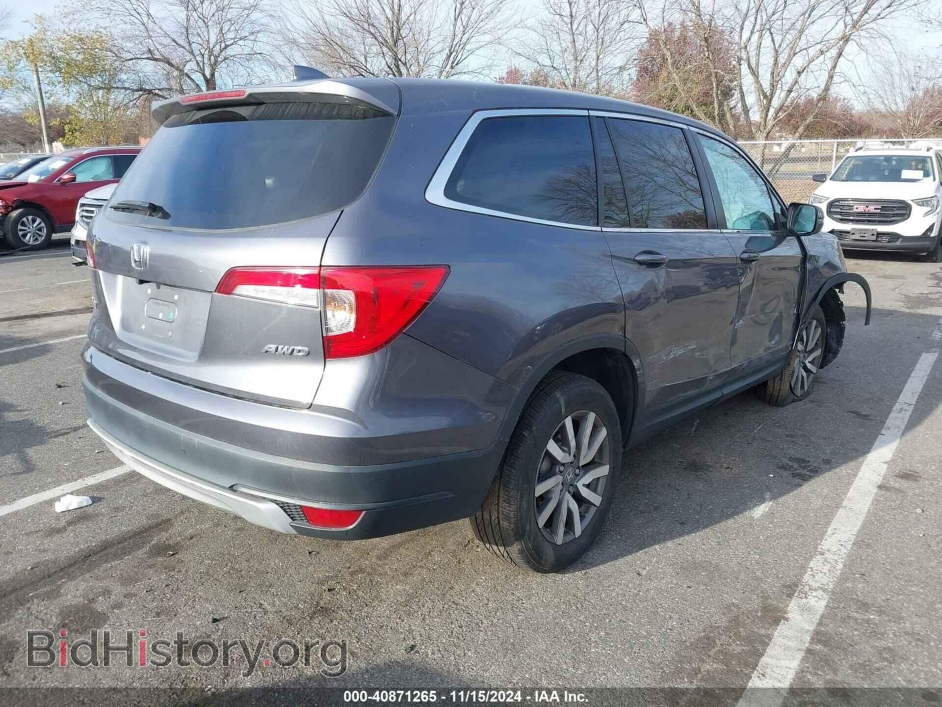 2021 HONDA PILOT - VIN: 5FNYF6H52MB068683 - Фото 4