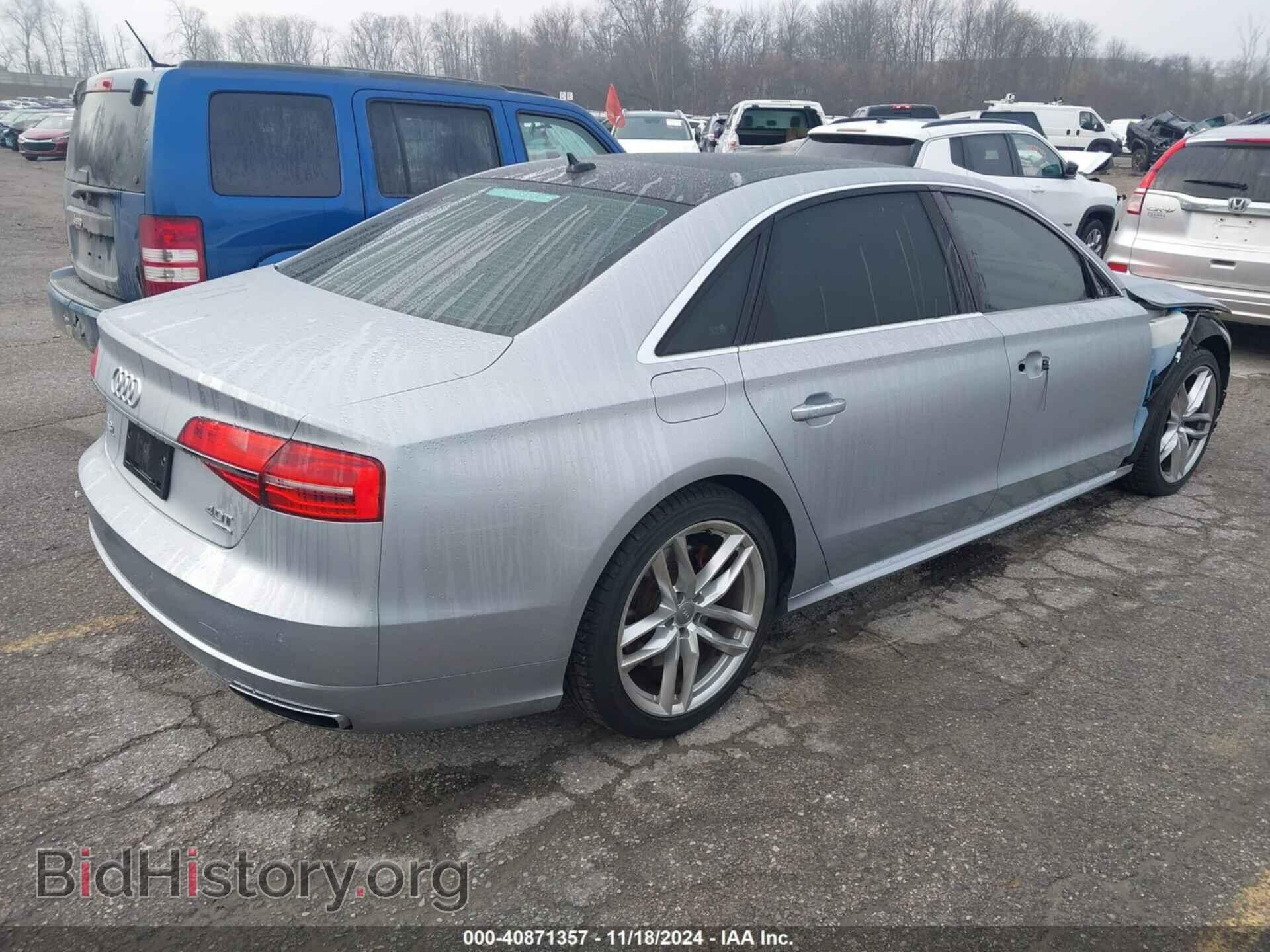 2016 AUDI A8 L - VIN: WAU43AFD7GN007739 - Фото 4
