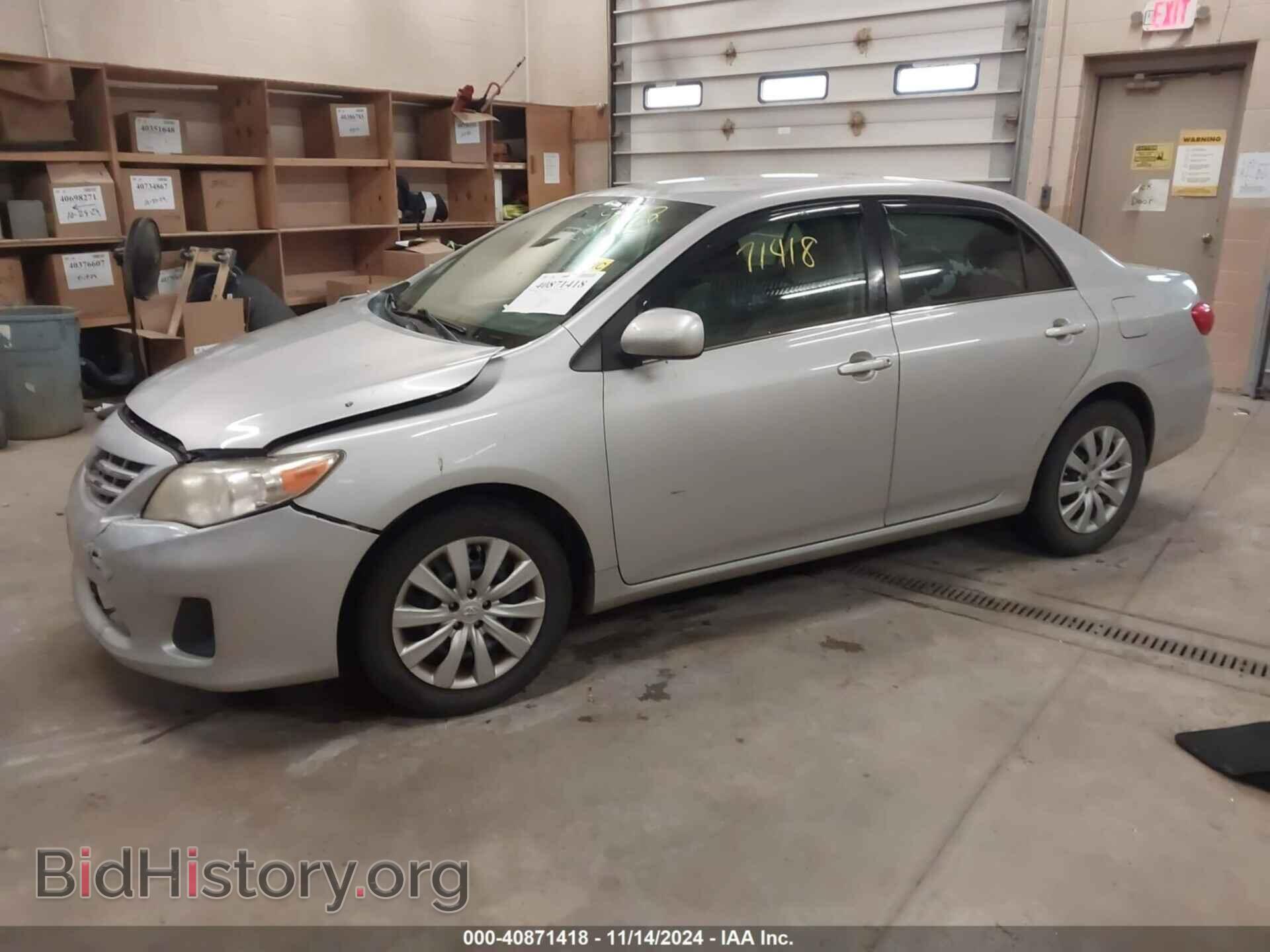 2013 TOYOTA COROLLA - VIN: 2T1BU4EE2DC115722 - Фото 2