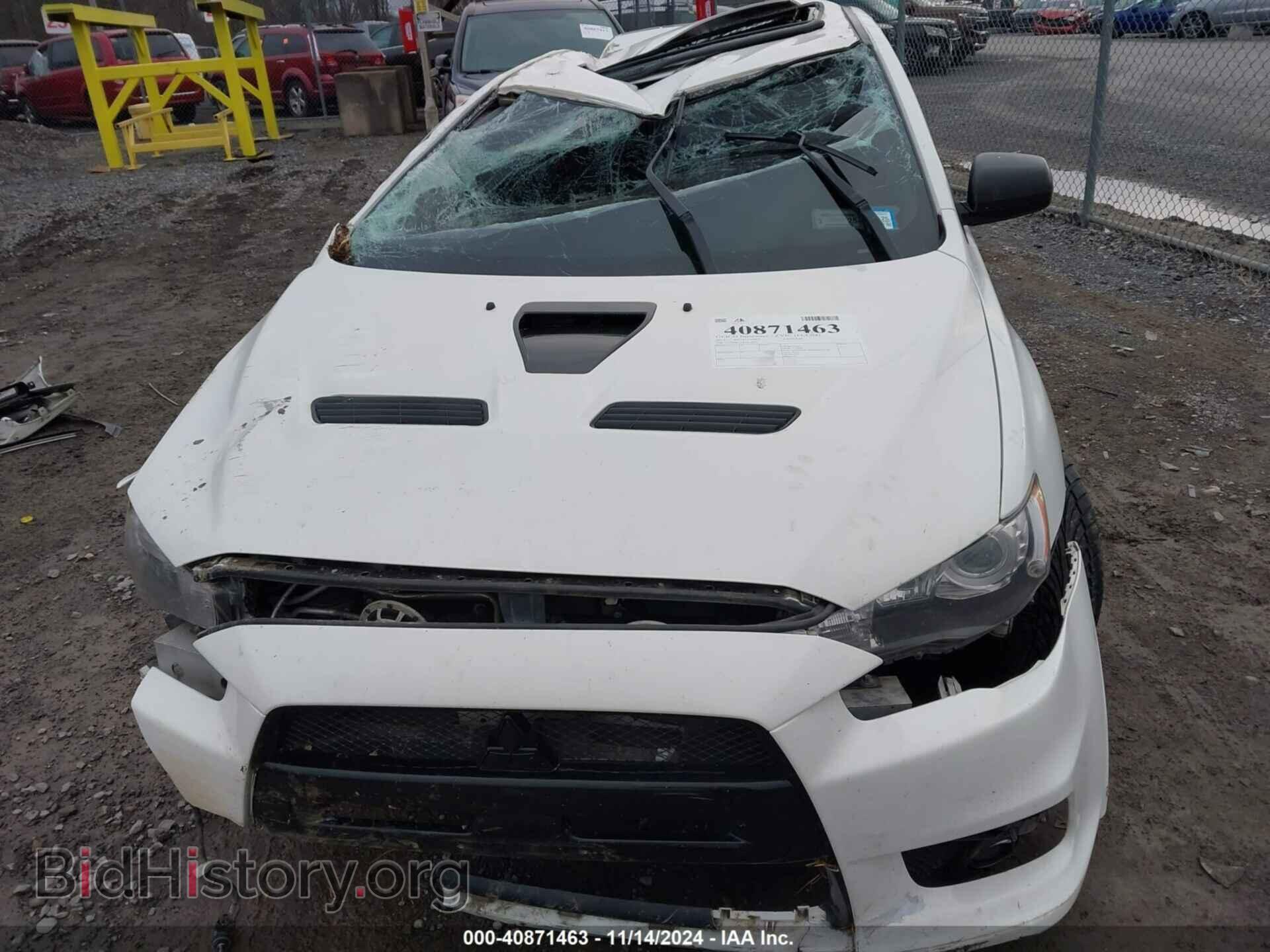 2014 MITSUBISHI LANCER EVOLUTION - VIN: JA32W8FV5EU012572 - Фото 6