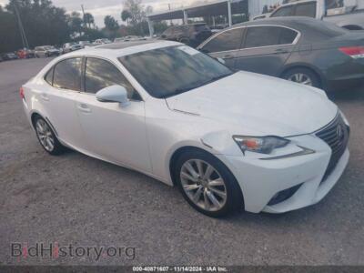 2014 Lexus IS 250, белый — VIN JTHBF1D29E5023634, IAAI