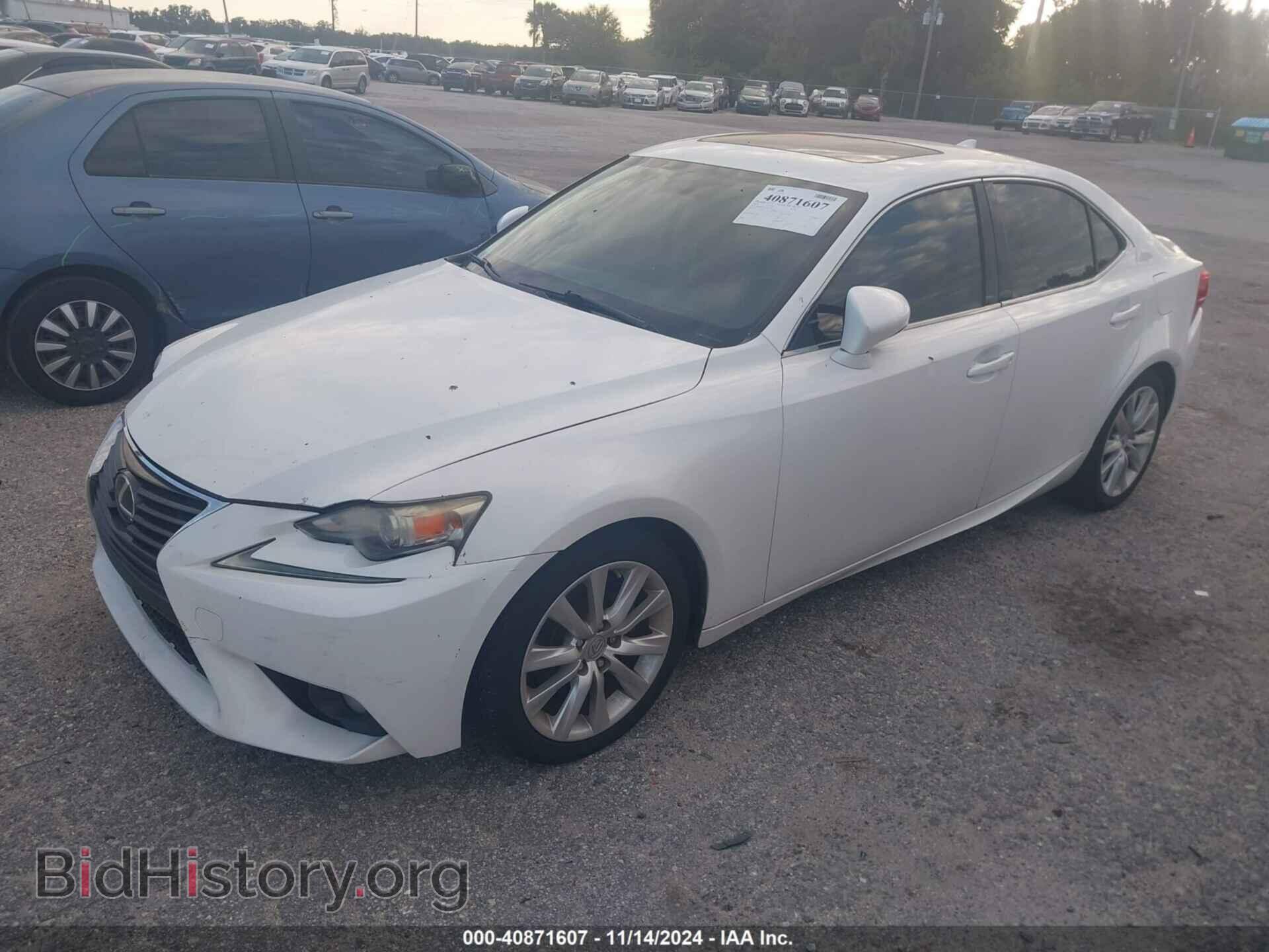 2014 LEXUS IS 250 - VIN: JTHBF1D29E5023634 - Фото 2