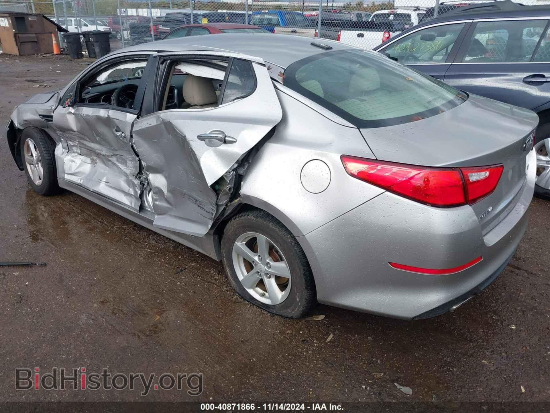 2015 KIA OPTIMA - VIN: 5XXGM4A71FG457736 - Фото 3