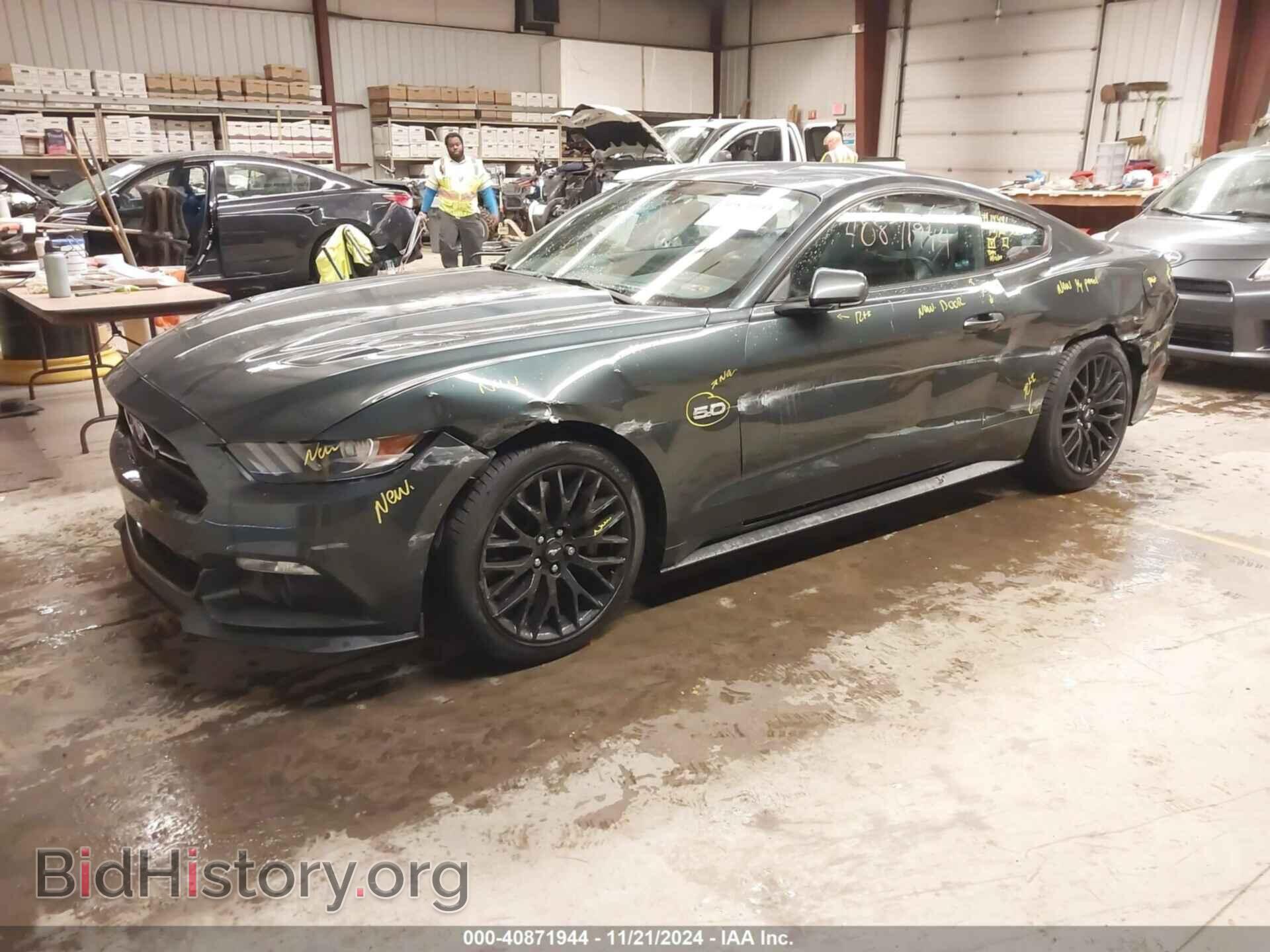 2015 FORD MUSTANG - VIN: 1FA6P8CF6F5356944 - Фото 2