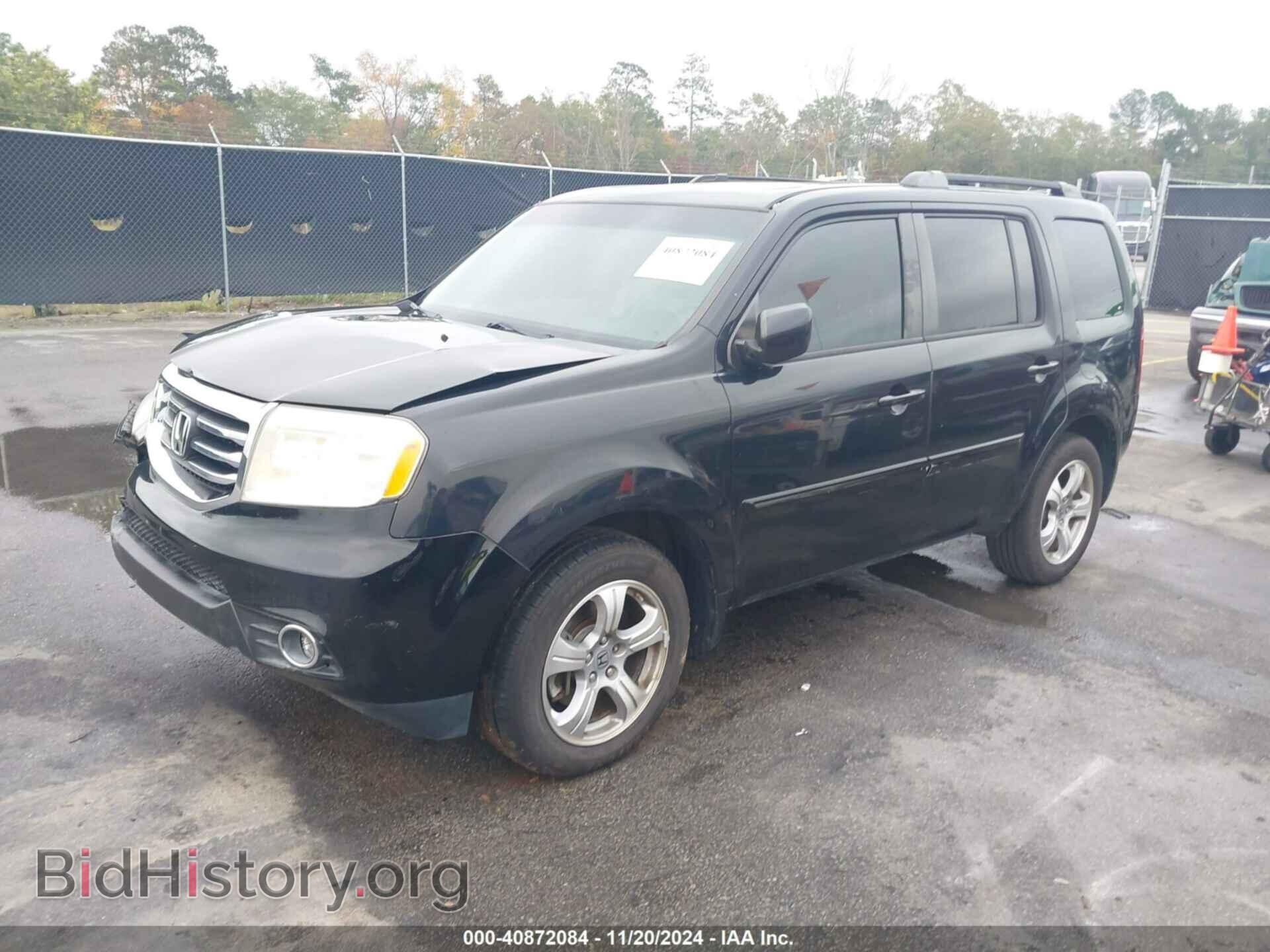 2012 HONDA PILOT - VIN: 5FNYF3H63CB020728 - Фото 2