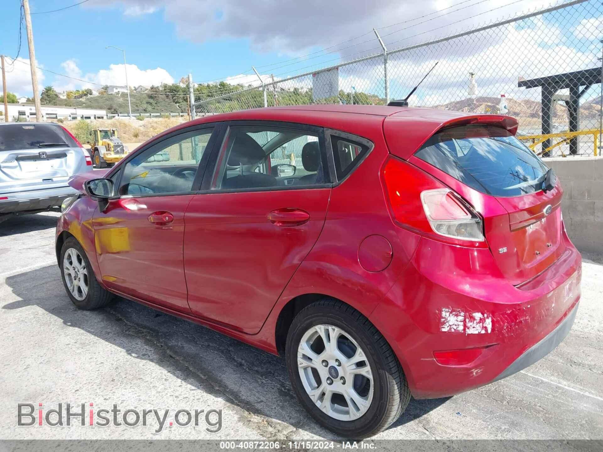 2014 FORD FIESTA - VIN: 3FADP4EJ1EM166365 - Фото 3
