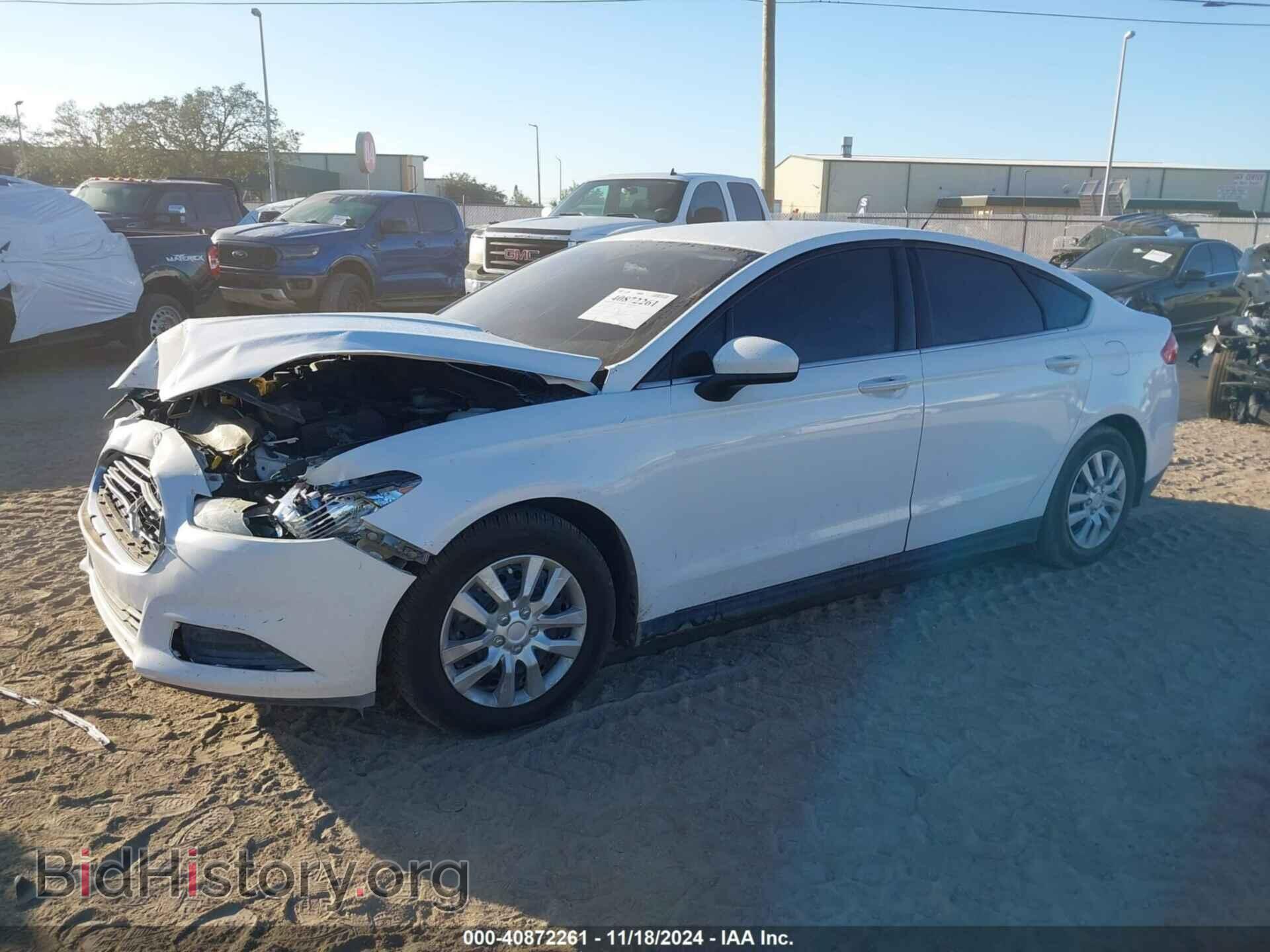 2013 FORD FUSION - VIN: 3FA6P0G79DR298486 - Фото 2