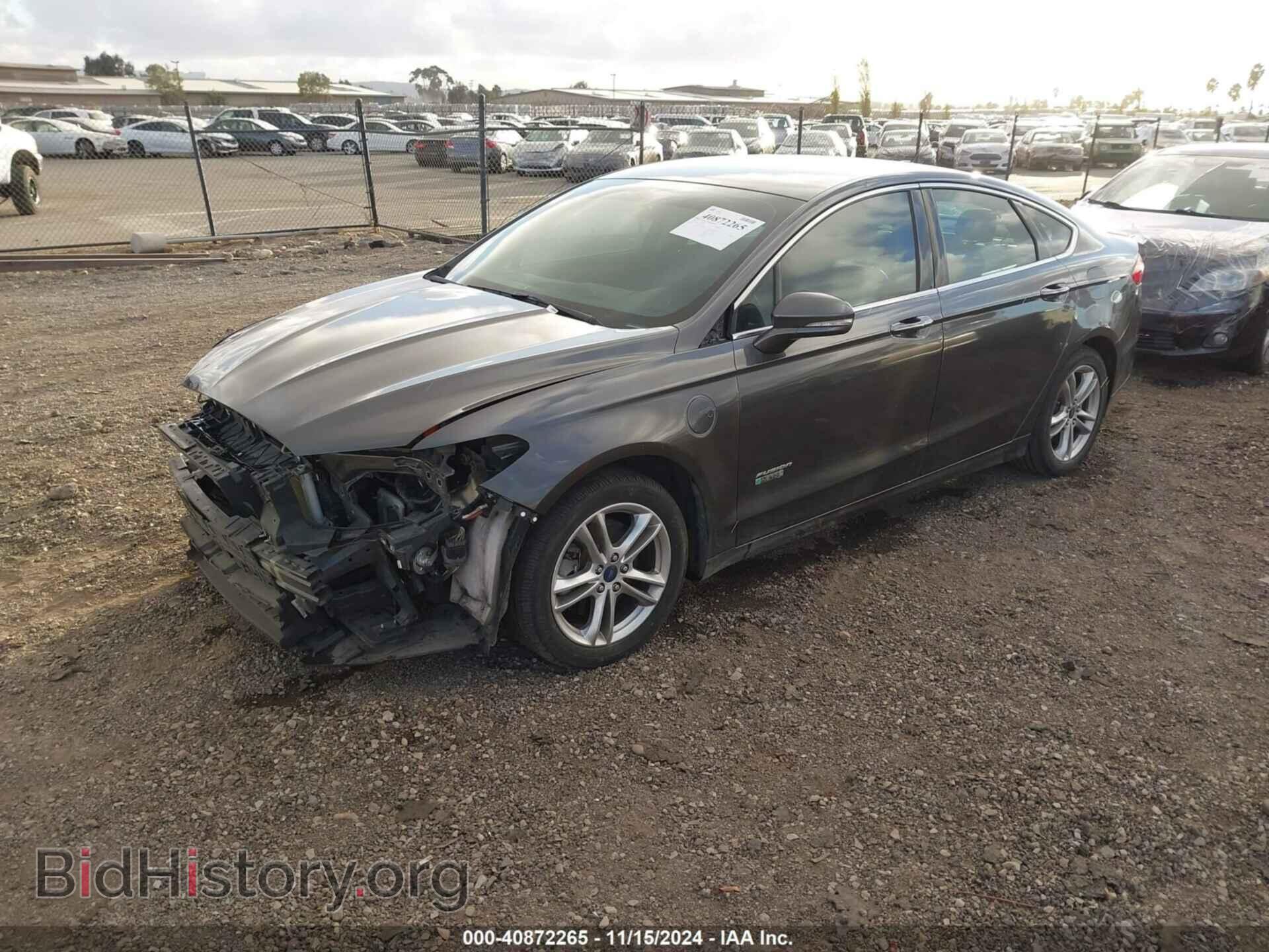 2016 FORD FUSION ENERGI - VIN: 3FA6P0SU3GR349501 - Фото 2