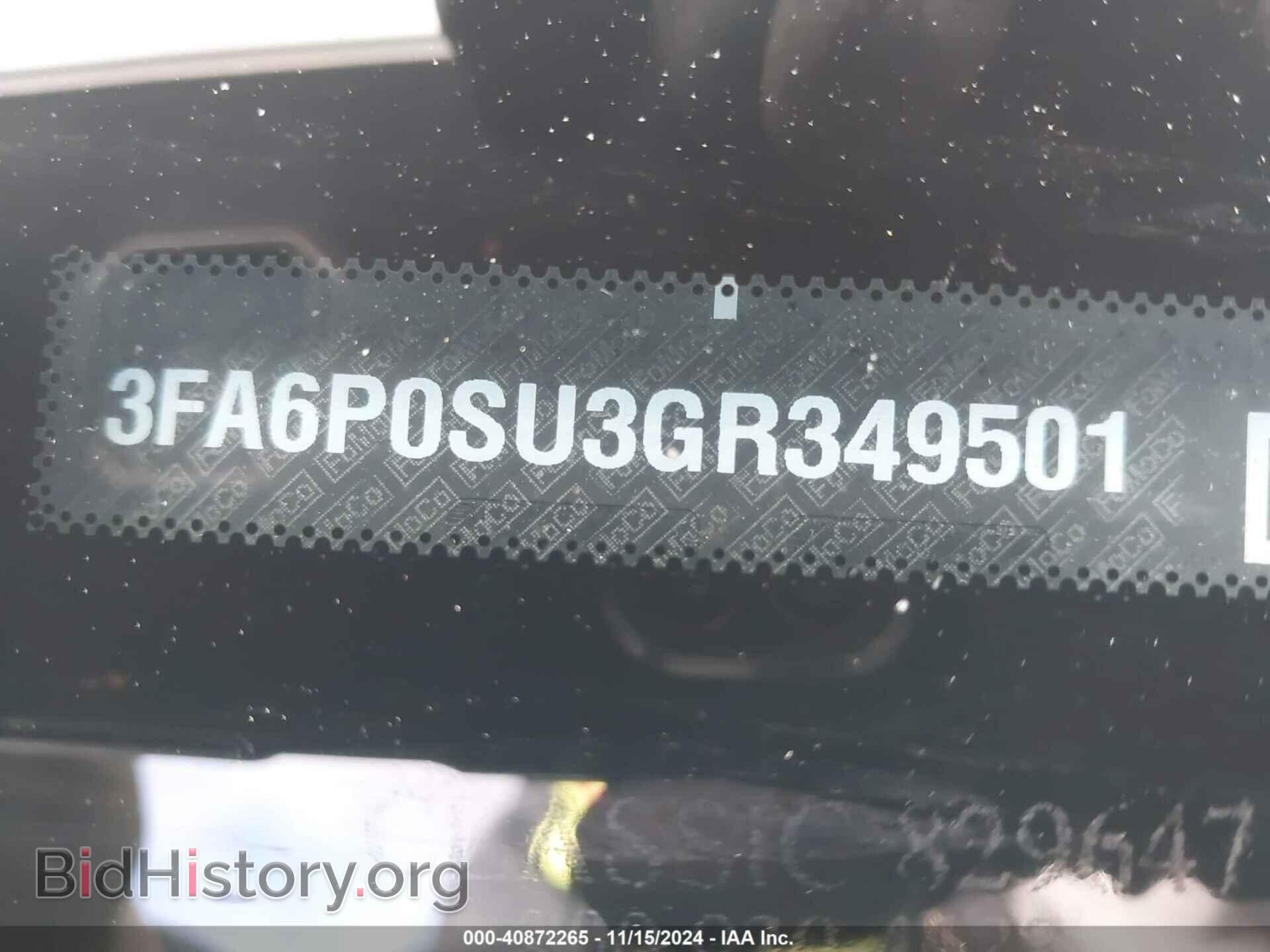 2016 FORD FUSION ENERGI - VIN: 3FA6P0SU3GR349501 - Фото 9