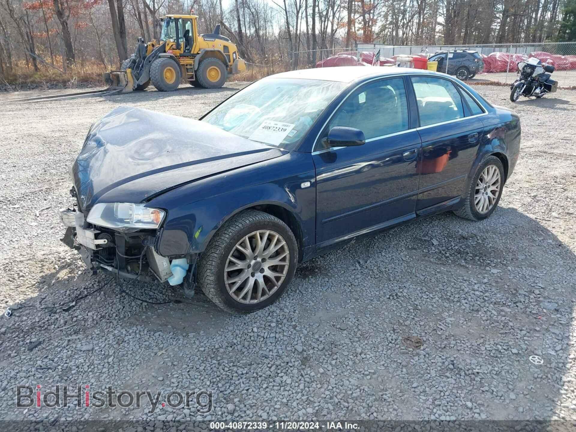 2008 AUDI A4 - VIN: WAUDF78EX8A165632 - Фото 2