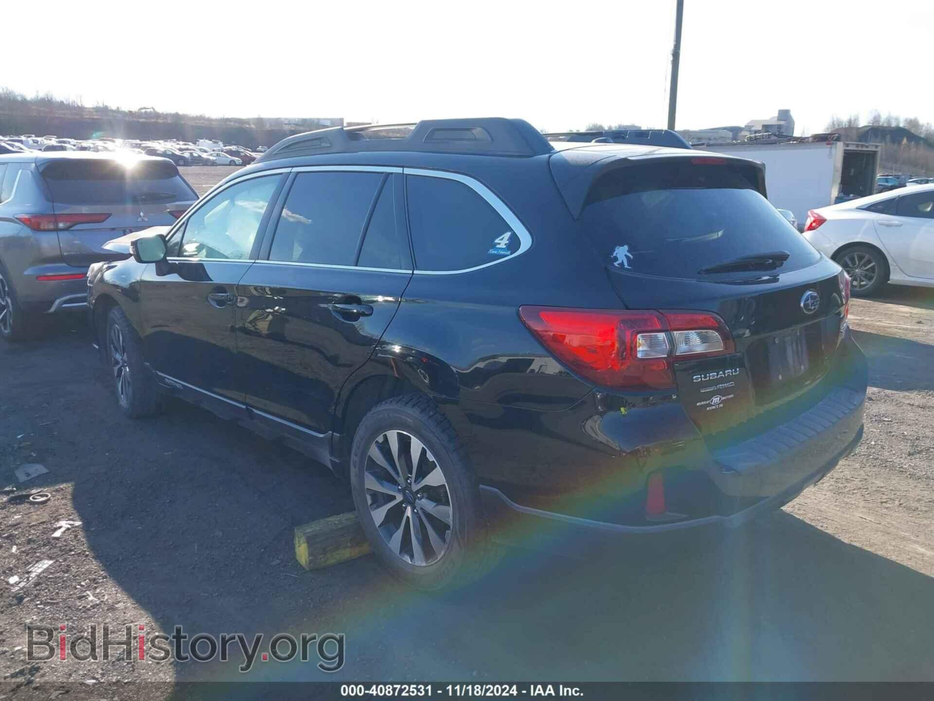 2015 SUBARU OUTBACK - VIN: 4S4BSBLC4F3202251 - Фото 3