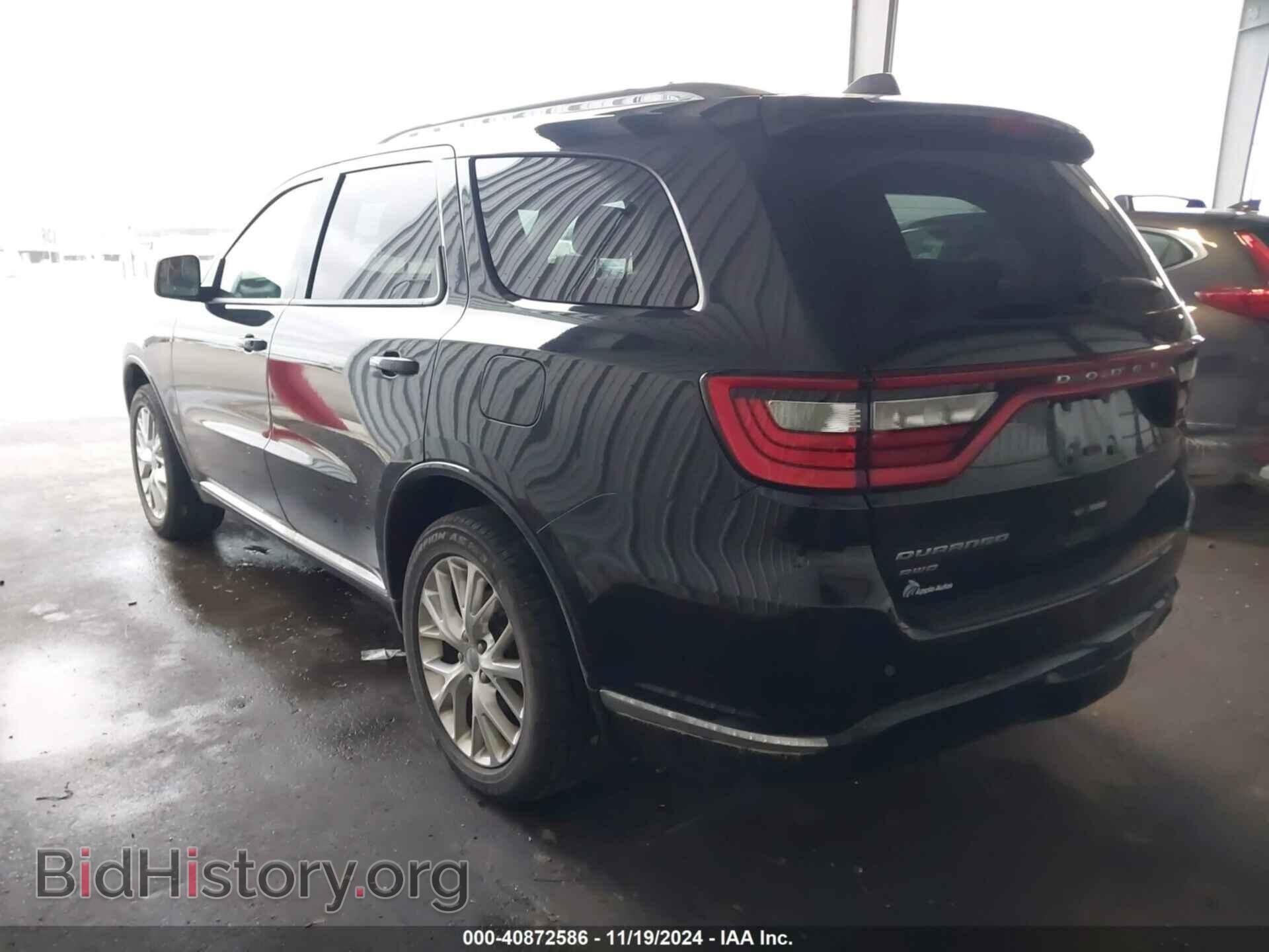 2016 DODGE DURANGO - VIN: 1C4RDJDG6GC397912 - Фото 3
