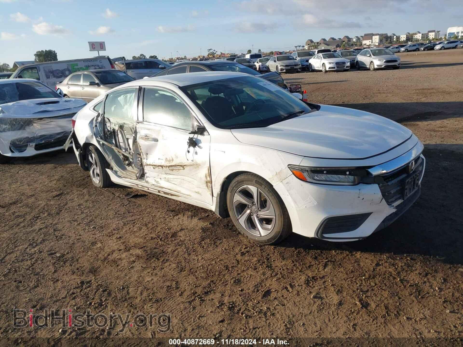 Фотография 19XZE4F5XKE014470 - HONDA INSIGHT 2019
