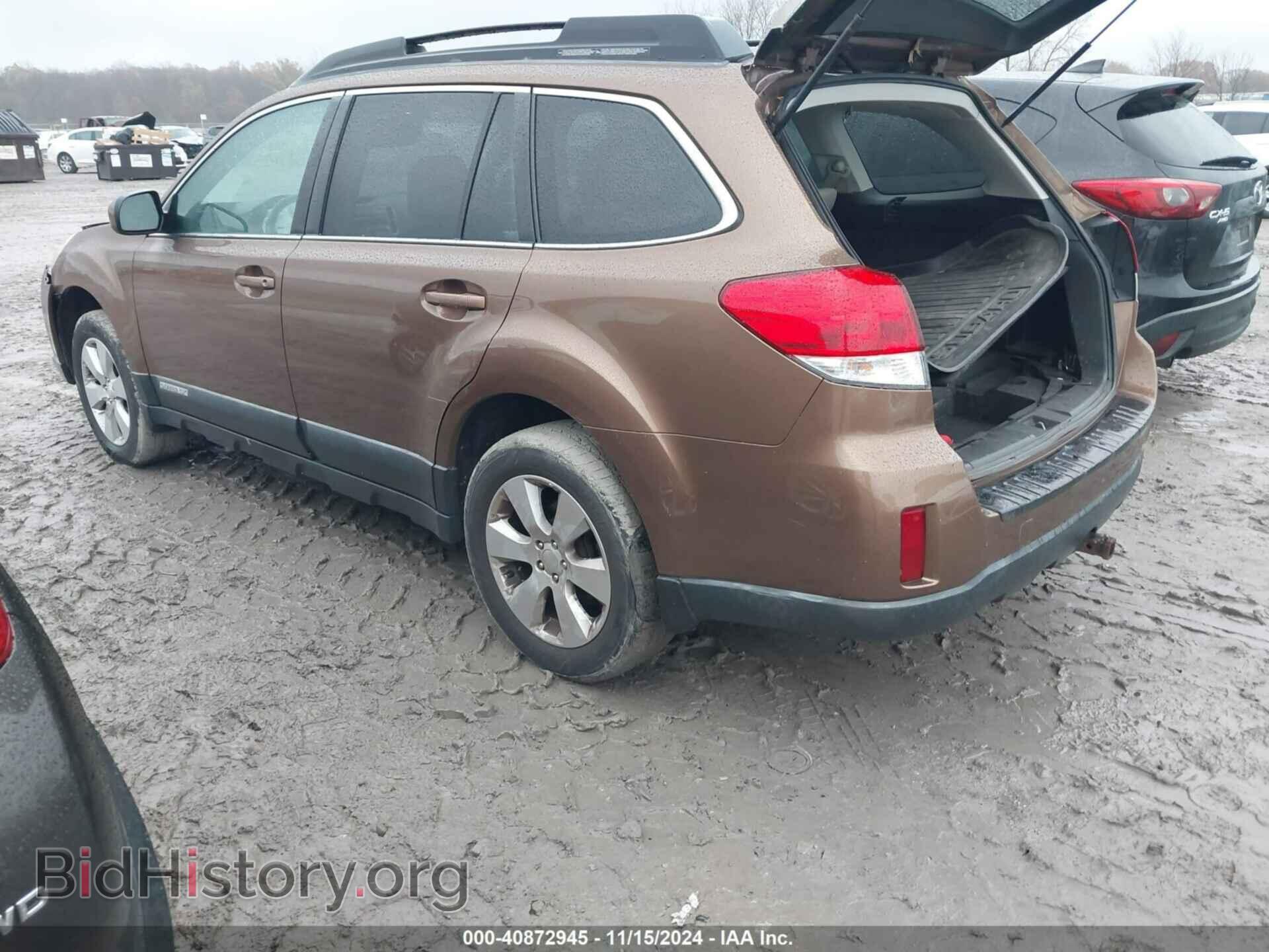 2011 SUBARU OUTBACK - VIN: 4S4BRBGC4B3386459 - Фото 3