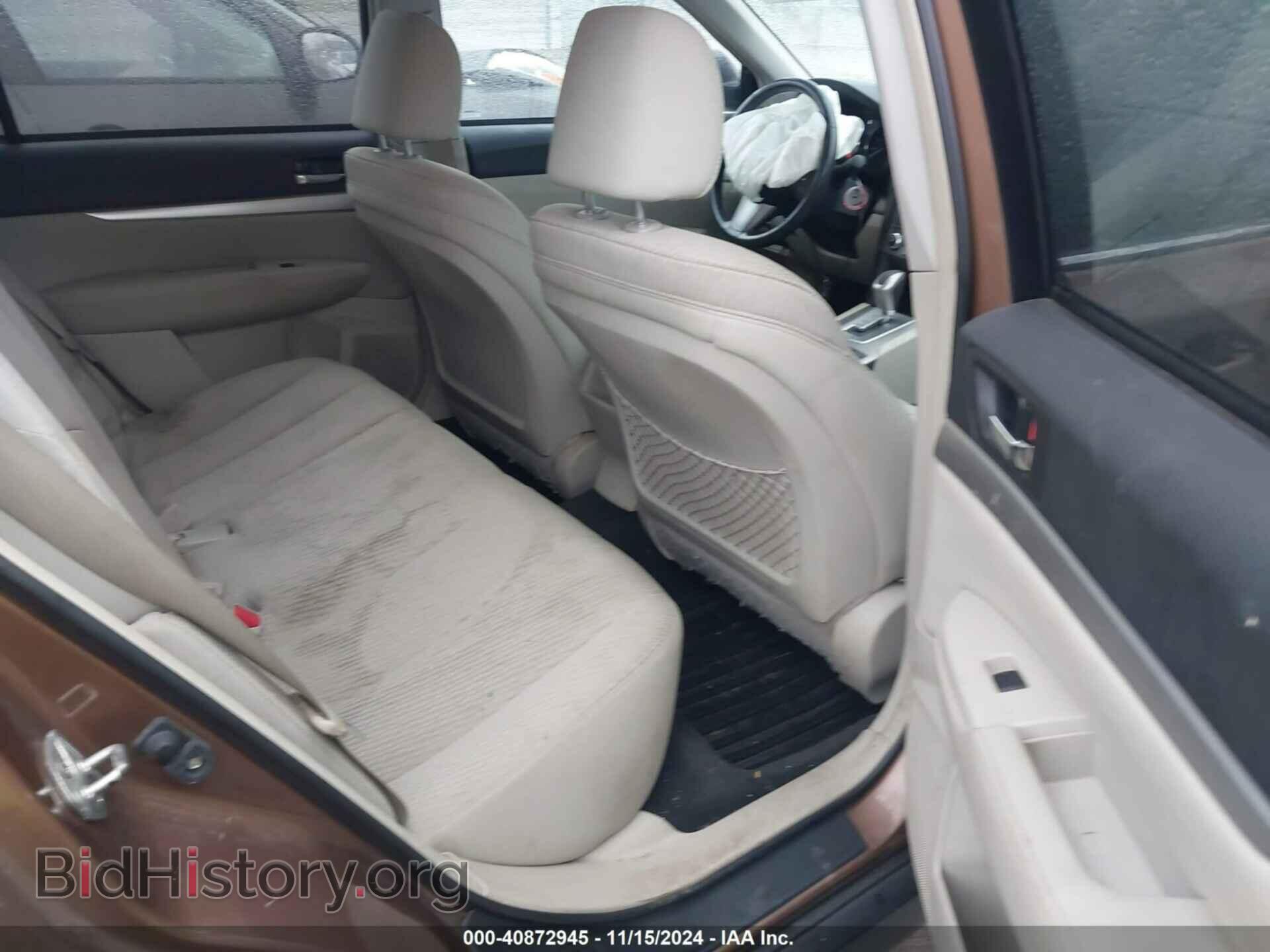 2011 SUBARU OUTBACK - VIN: 4S4BRBGC4B3386459 - Фото 8