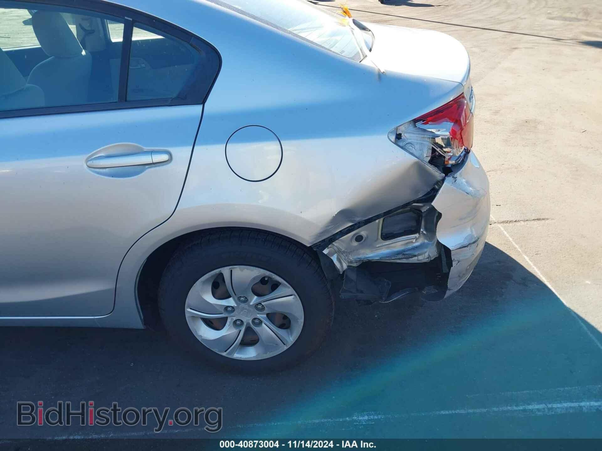 2013 HONDA CIVIC - VIN: 19XFB2F54DE277492 - Фото 6