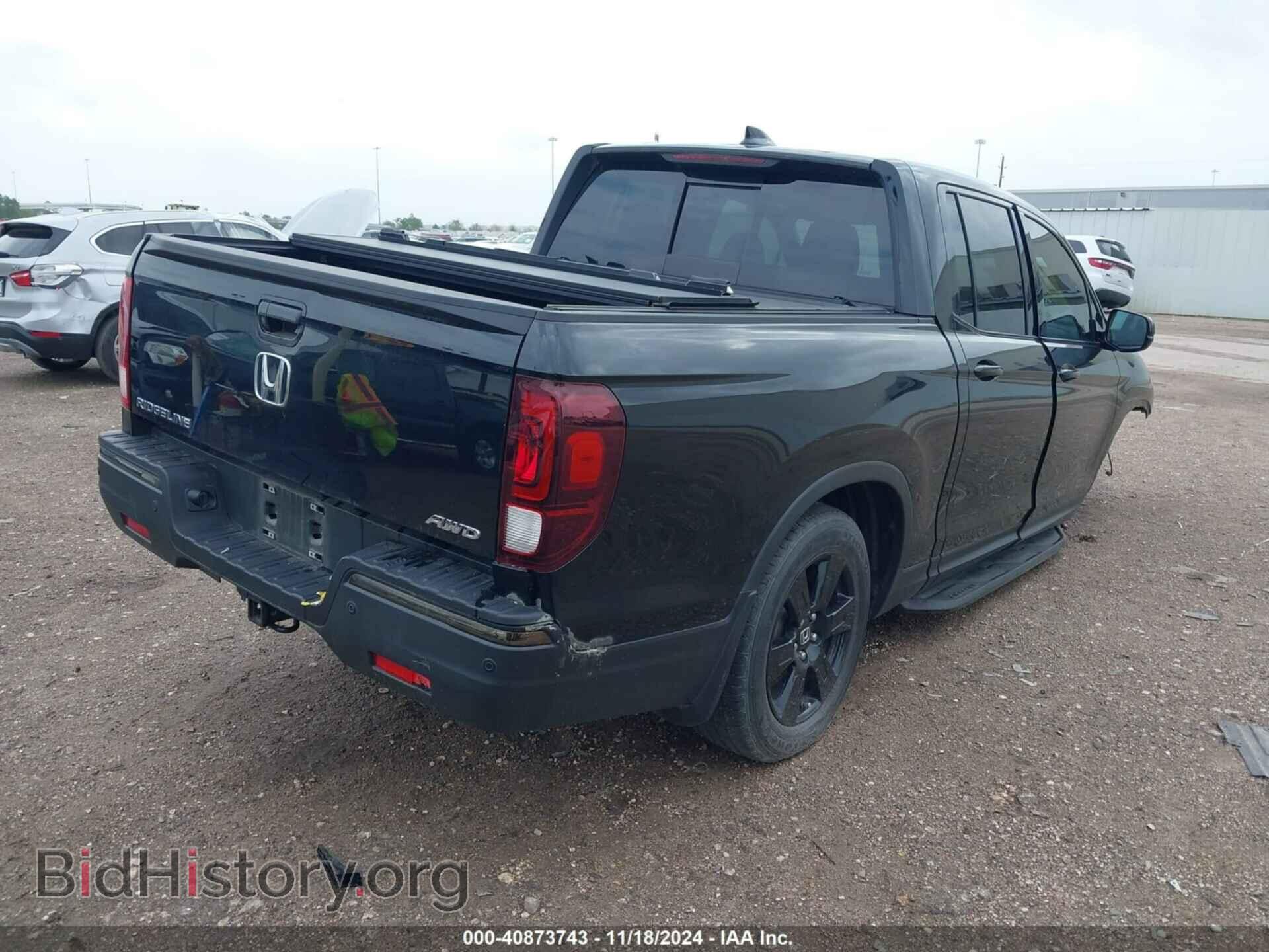 2019 HONDA RIDGELINE - VIN: 5FPYK3F82KB007782 - Фото 4