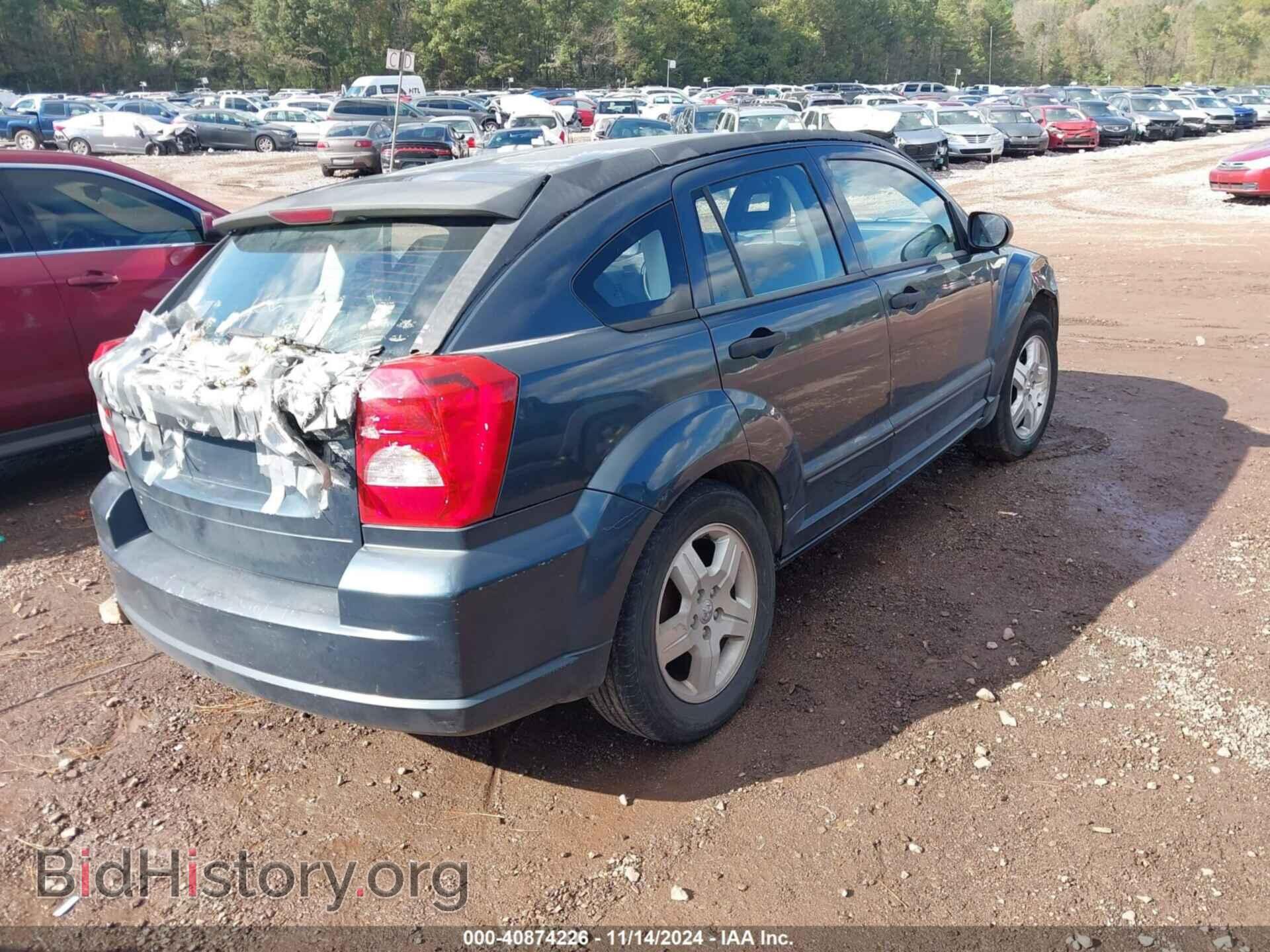 2007 DODGE CALIBER - VIN: 1B3HB48B37D513323 - Фото 4